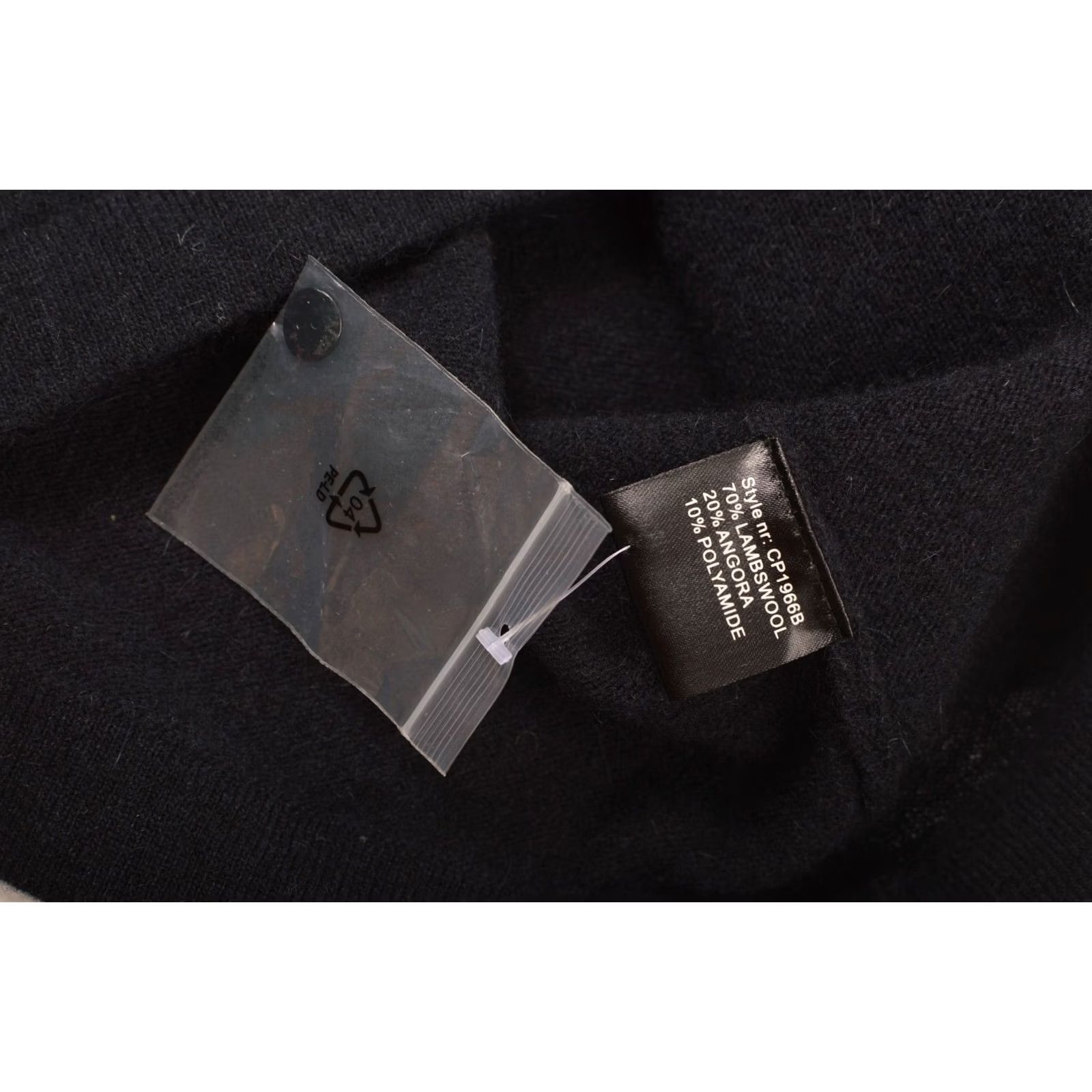Vintage Purdey Cardigan Sweater W's Dark Navy Size S, Lambswool Angora Blend, 70% Lambswool 20% Angora 10% Polyamide, CP1966B, Blue, Women's Cardigan, Size S Size S / US 4 / IT 40 - 5 Thumbnail