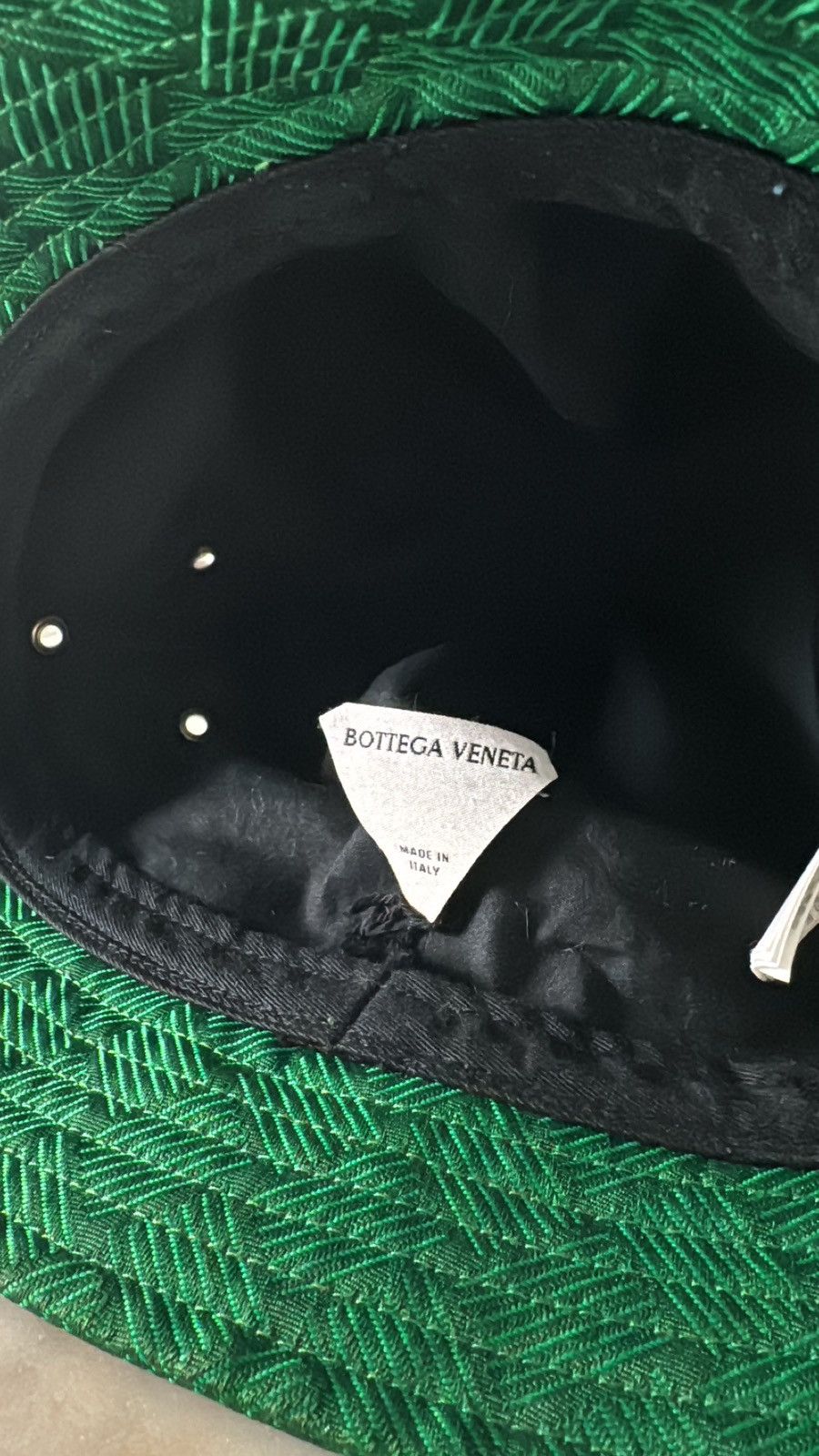 Bottega Veneta Bottega Veneta Jacquard Intreccio Bucket Hat Size 30 - 4 Thumbnail