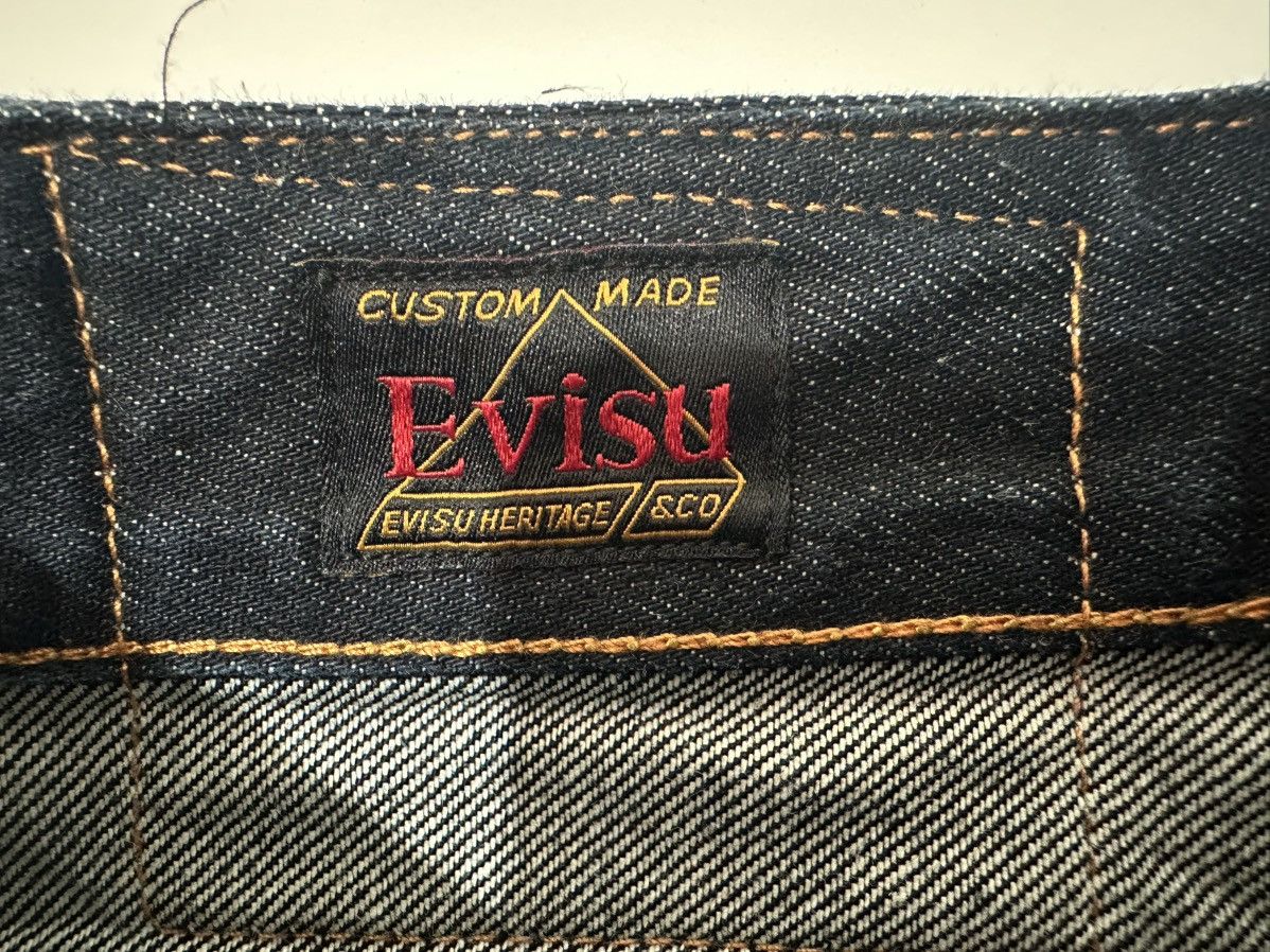Evisu EVISU PAINTED DIACOCK JEAN SIZE 34X34 Size US 32 / EU 48 - 3 Thumbnail