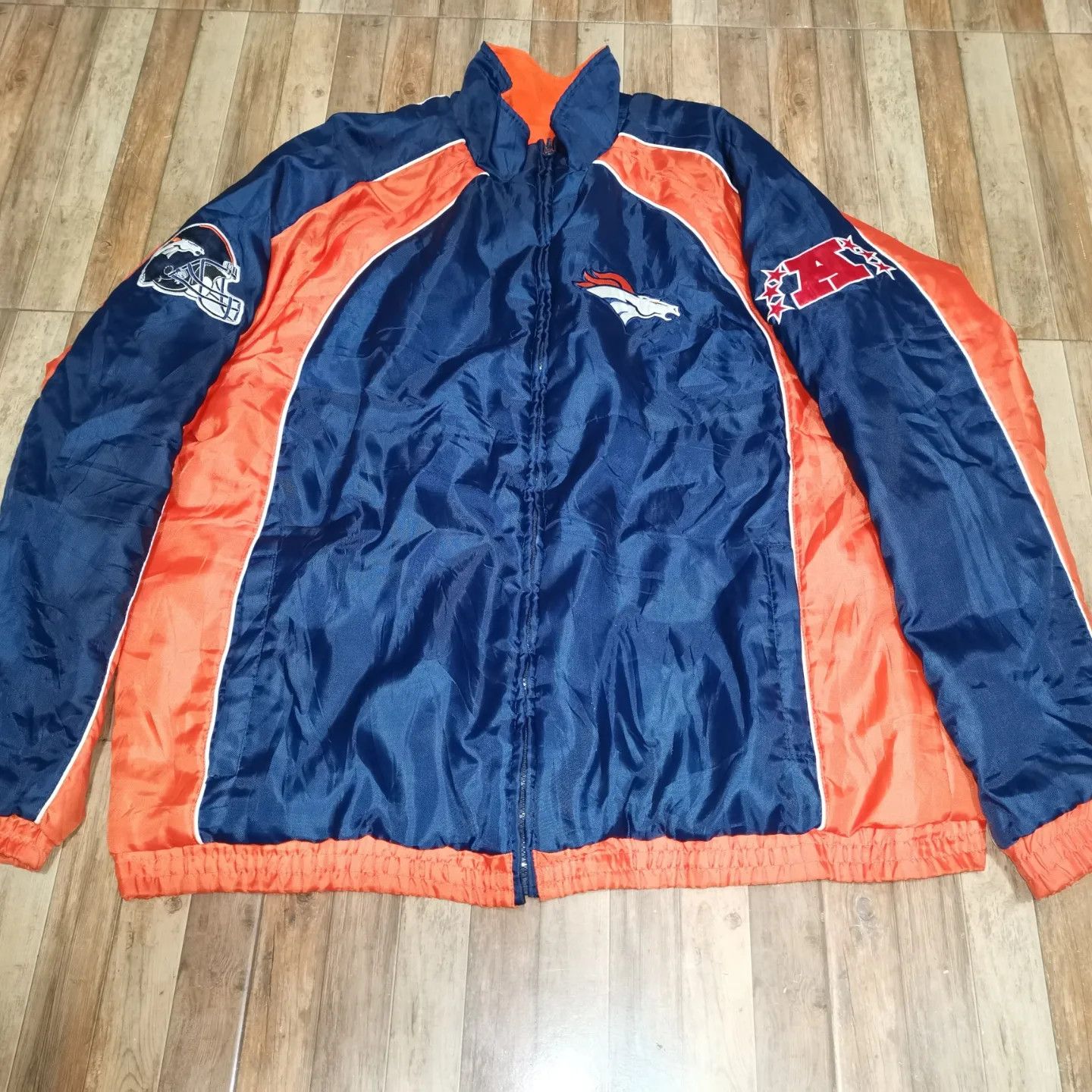 NFL × Starter G-3 apparel nfl Denver broncos reversible jacket Size US XL / EU 56 / 4 - 2 Thumbnail