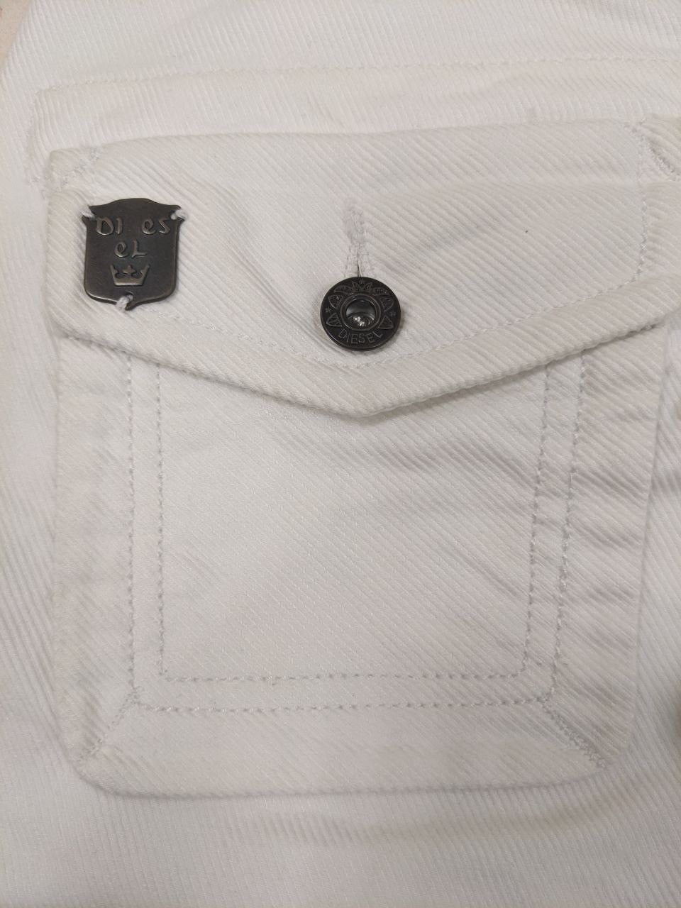 Diesel DIESEL VINTAGE Y2K OFF WHITE FLARE PANTS Size 26" / US 2 / IT 38 - 6 Thumbnail