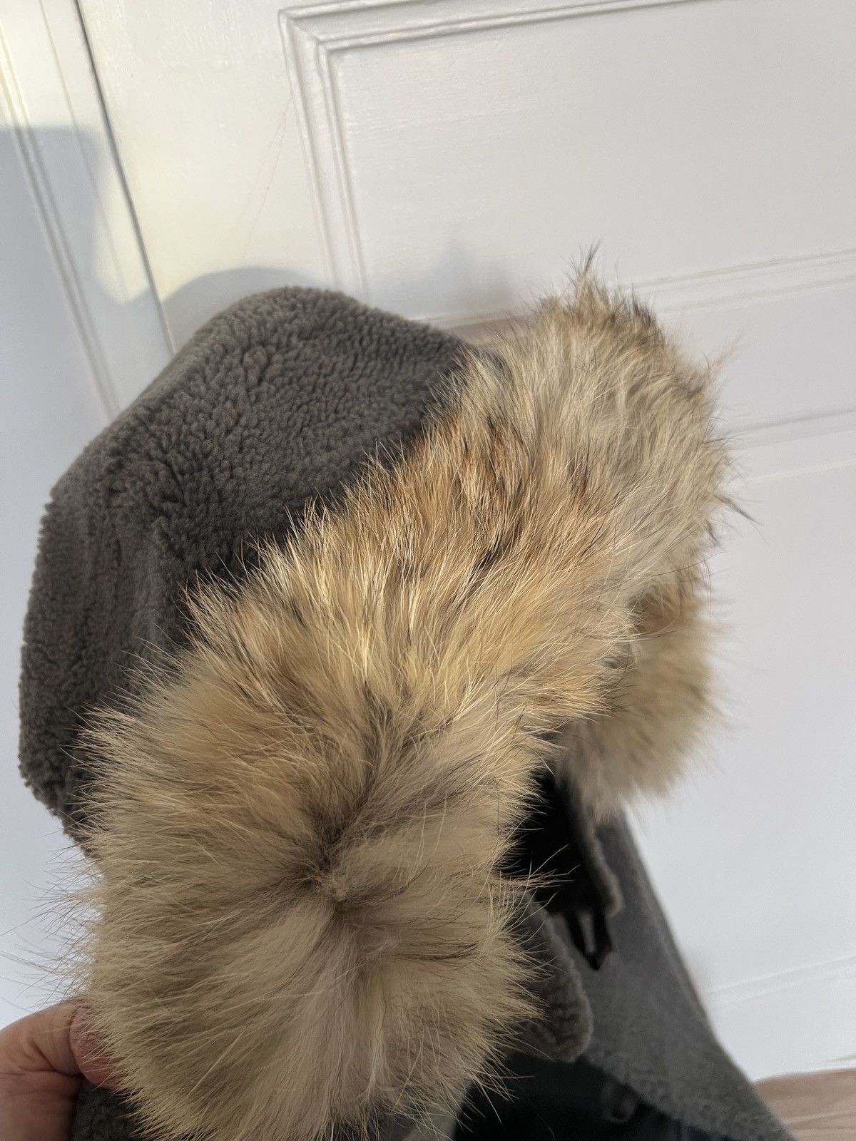 Louis Vuitton Louis Vuitton FW 2013 Shearling Duffle Coat Fur Trim Hood Size US M / EU 48-50 / 2 - 9 Thumbnail