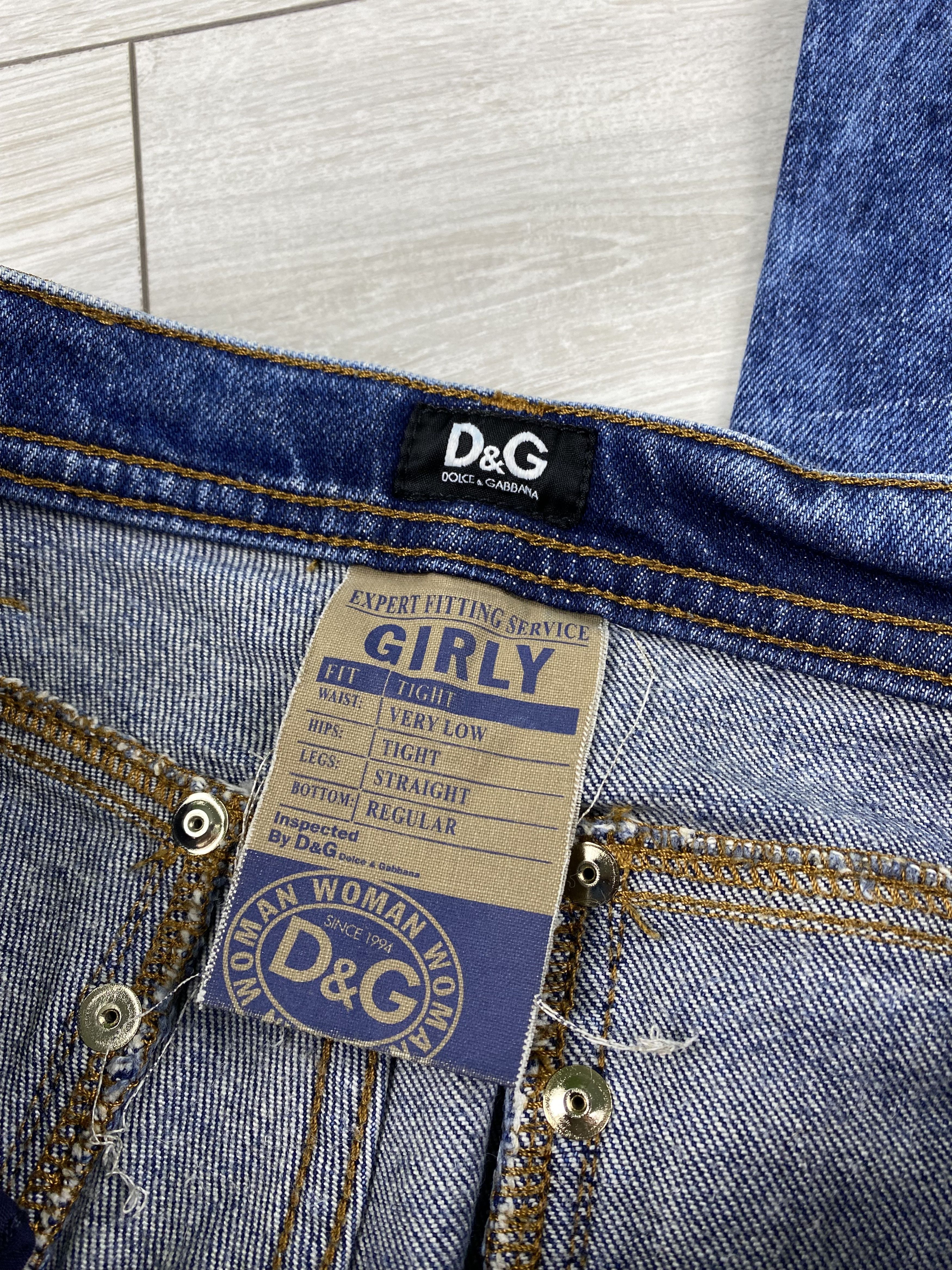 Dolce & Gabbana Rare vintage Dolce & Gabbana women distressed washed jeans Size 24" / US 00 / IT 34 - 13 Thumbnail