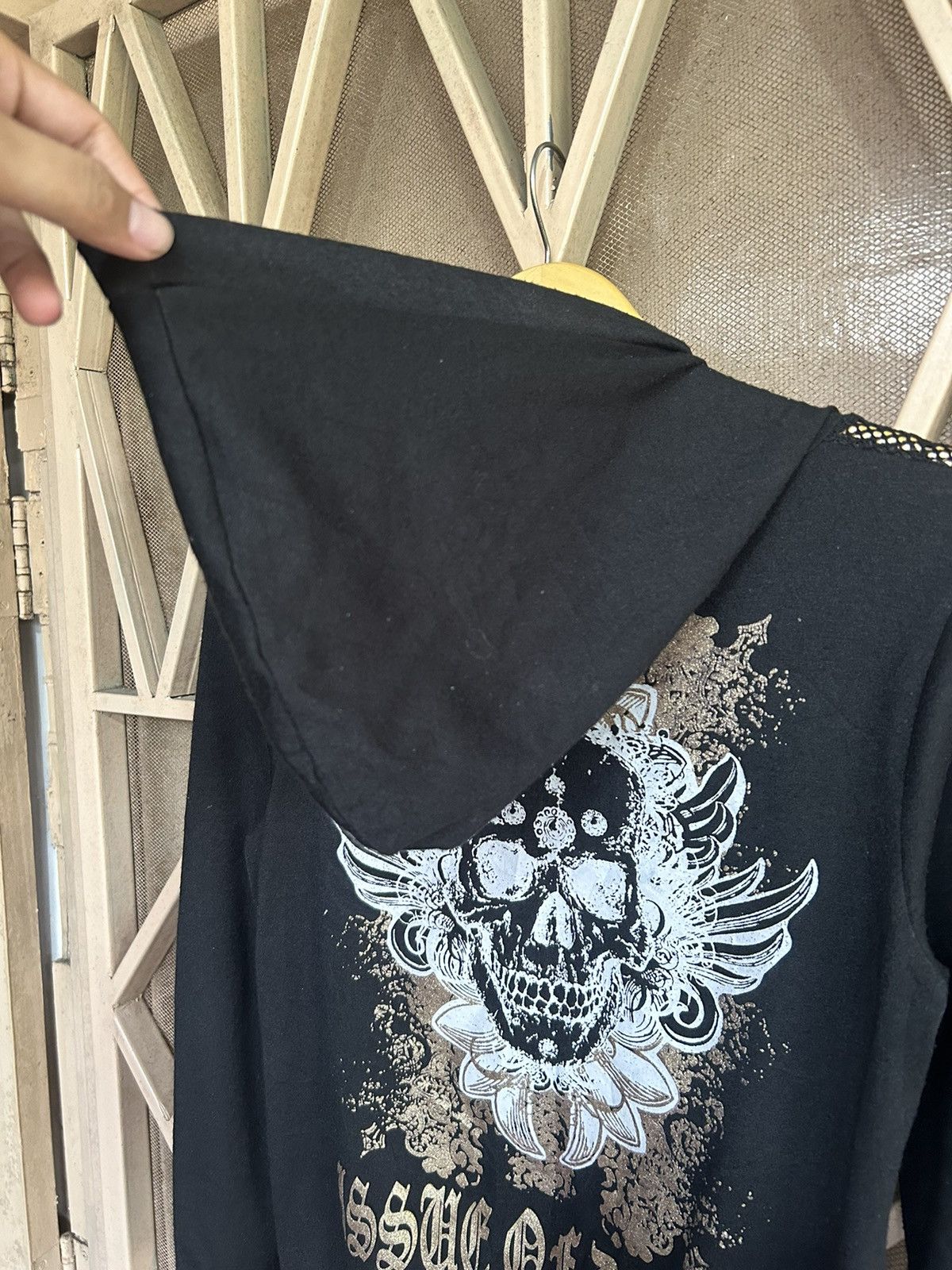 Japanese Brand 💸BINDINGOFFER💸Japanese ISSUE hoodie skull lgb ifsixwasnine Size US M / EU 48-50 / 2 - 9 Thumbnail