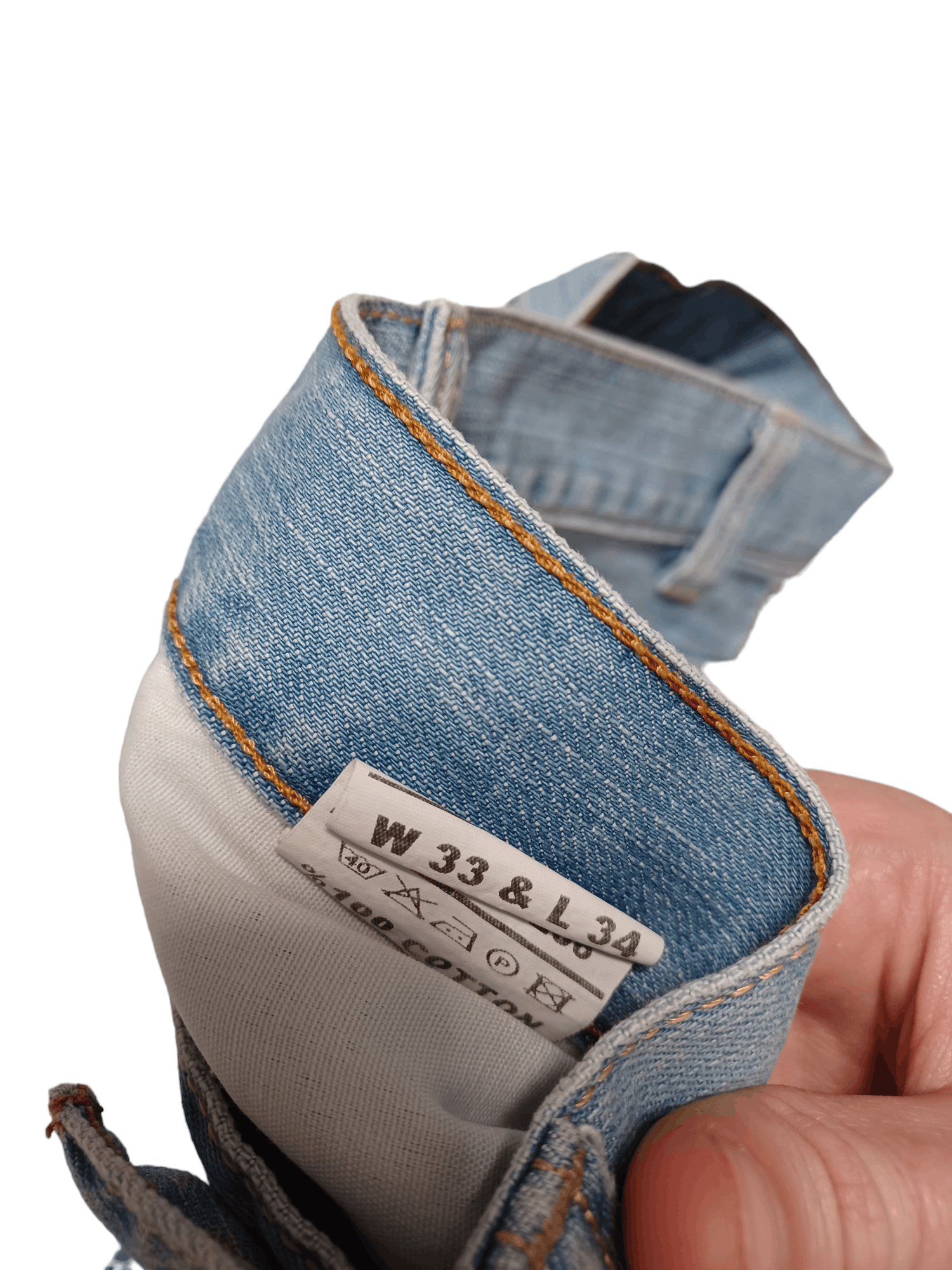 Japanese Brand DISTRESSED BOOTCUT AVANTGARDE JAPANESE DESIGNER Y2K JEAN Size US 33 - 4 Thumbnail