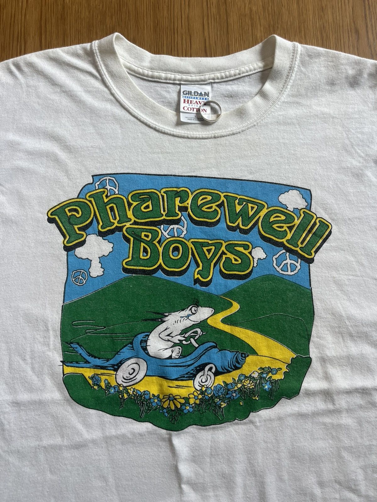 Band Tees Vintage Pharewell Boys Vermont’s Phinest Tour 2004’s Tshirt Size US L / EU 52-54 / 3 - 6 Thumbnail