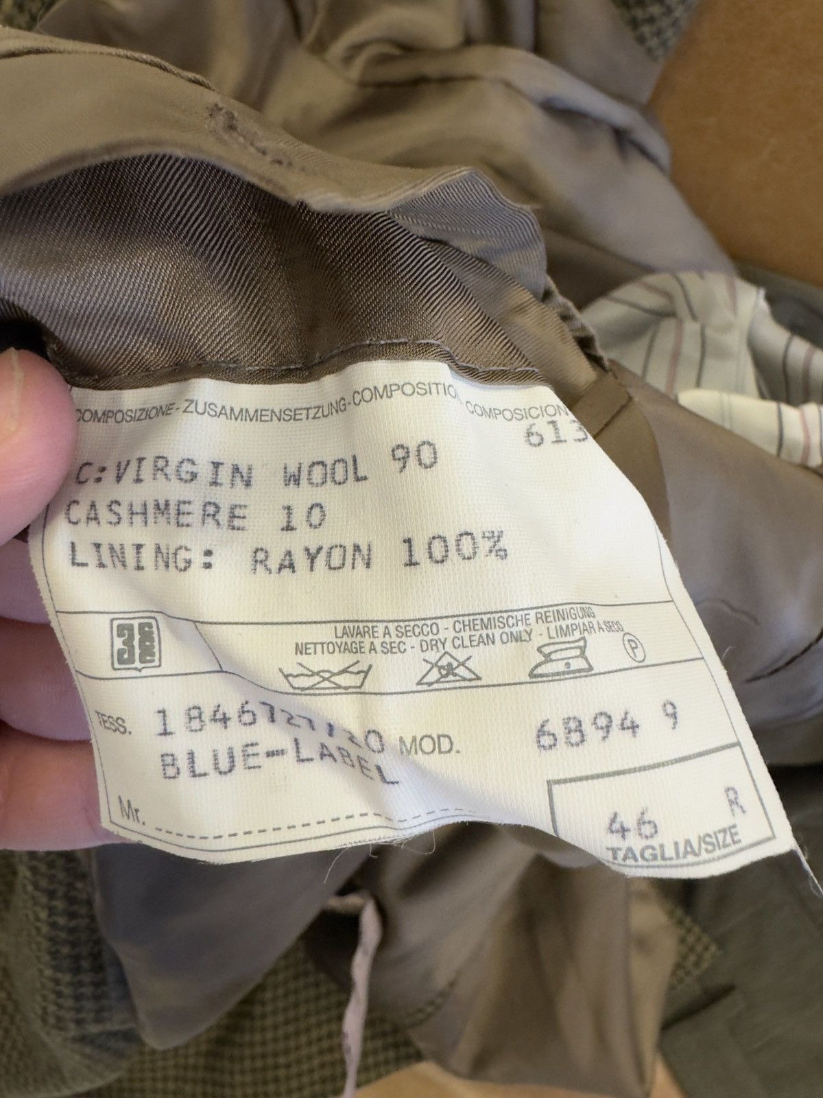 Polo Ralph Lauren Polo Ralph Lauren Made in Italy Vintage Sport Coat Size 46R - 12 Thumbnail