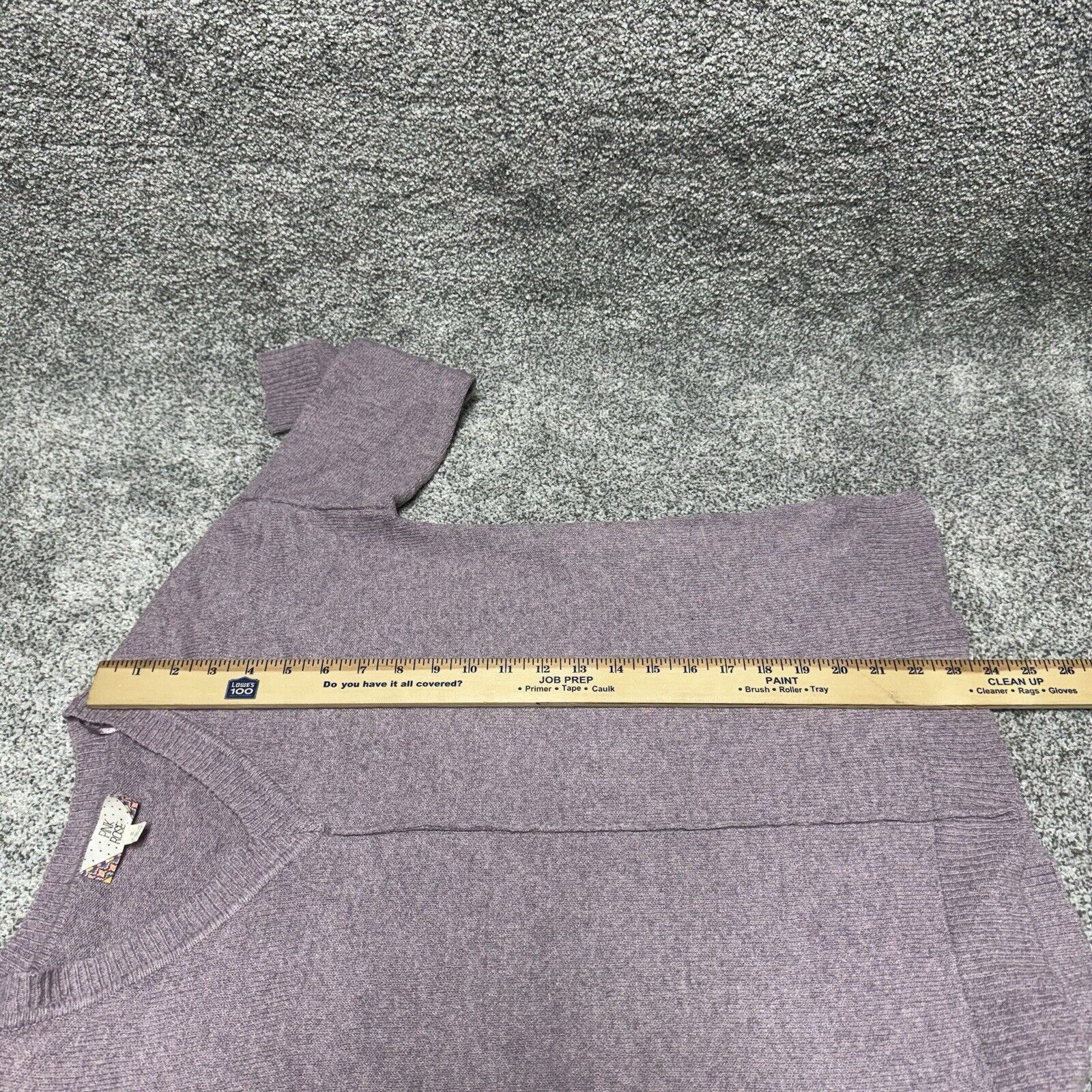 Other Pink Rose Sweater S Casual Soft Minimalist Cozy Hippie Size S / US 4 / IT 40 - 8 Thumbnail