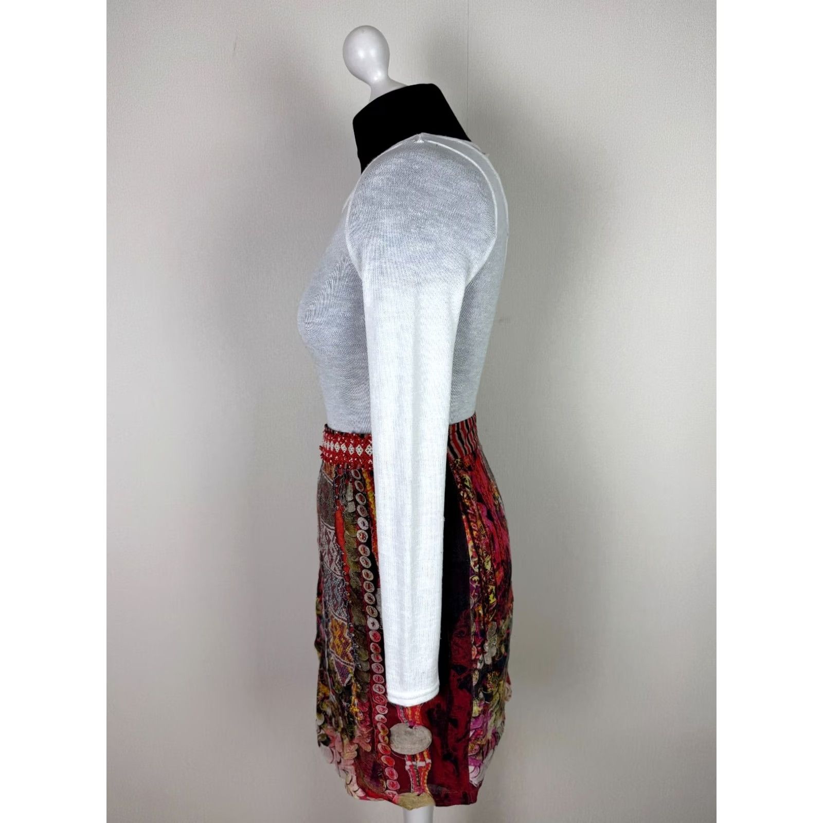 Desigual Desigual womens skirt Size 44 Multicoloured Size 30" / US 8 / IT 44 - 4 Thumbnail