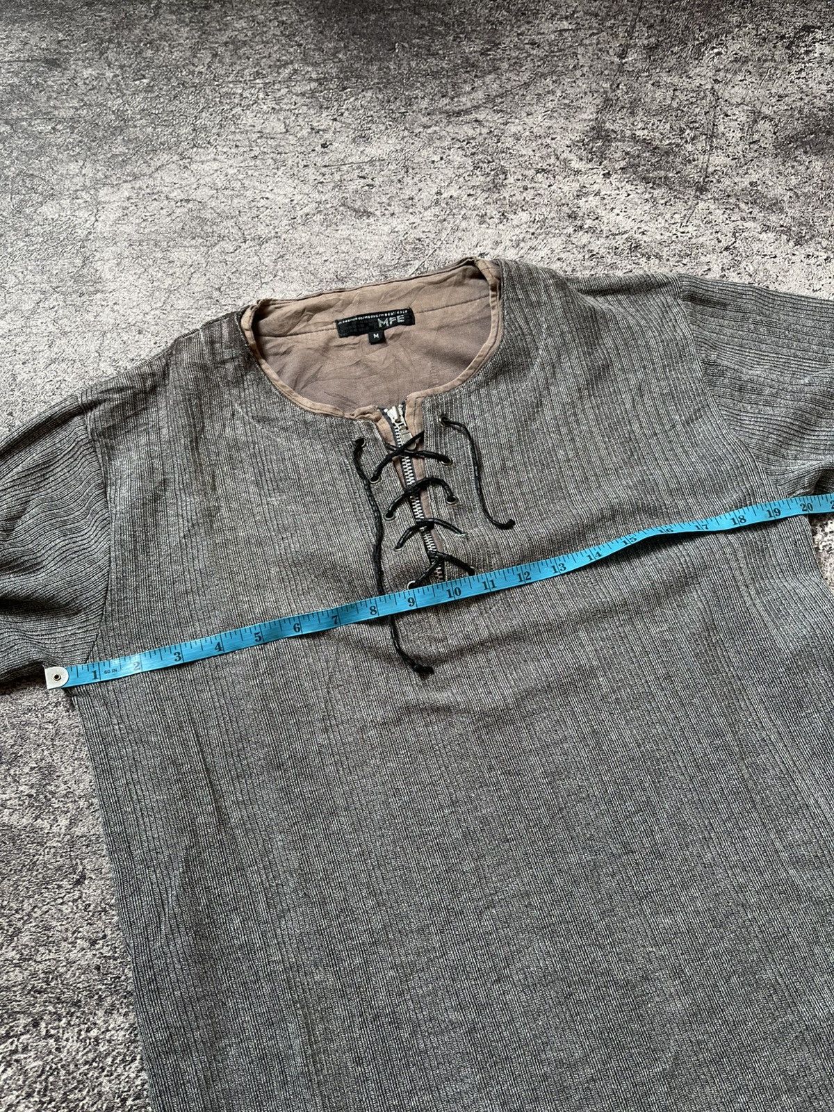 Japanese Brand Y2K Mfe Laced ifsixwasnine long sleeve Size US L / EU 52-54 / 3 - 9 Thumbnail