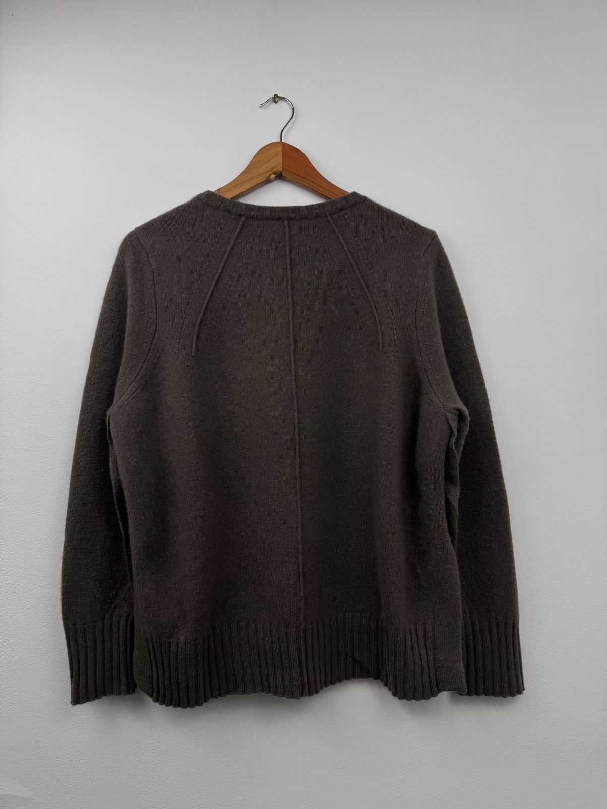 Other Hemisphere Women Wool Sweater Brown Crew Neck Size M (40) Size M / US 6-8 / IT 42-44 - 8 Thumbnail