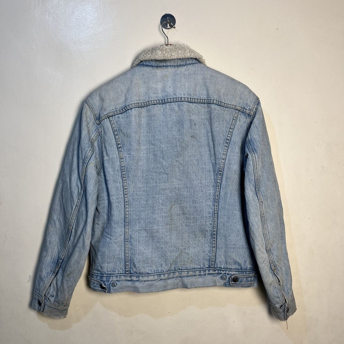 Levi's Vintage Clothing Vintage 1980's Levi's Sherpa Denim Jacket Size US M / EU 48-50 / 2 - 16 Thumbnail