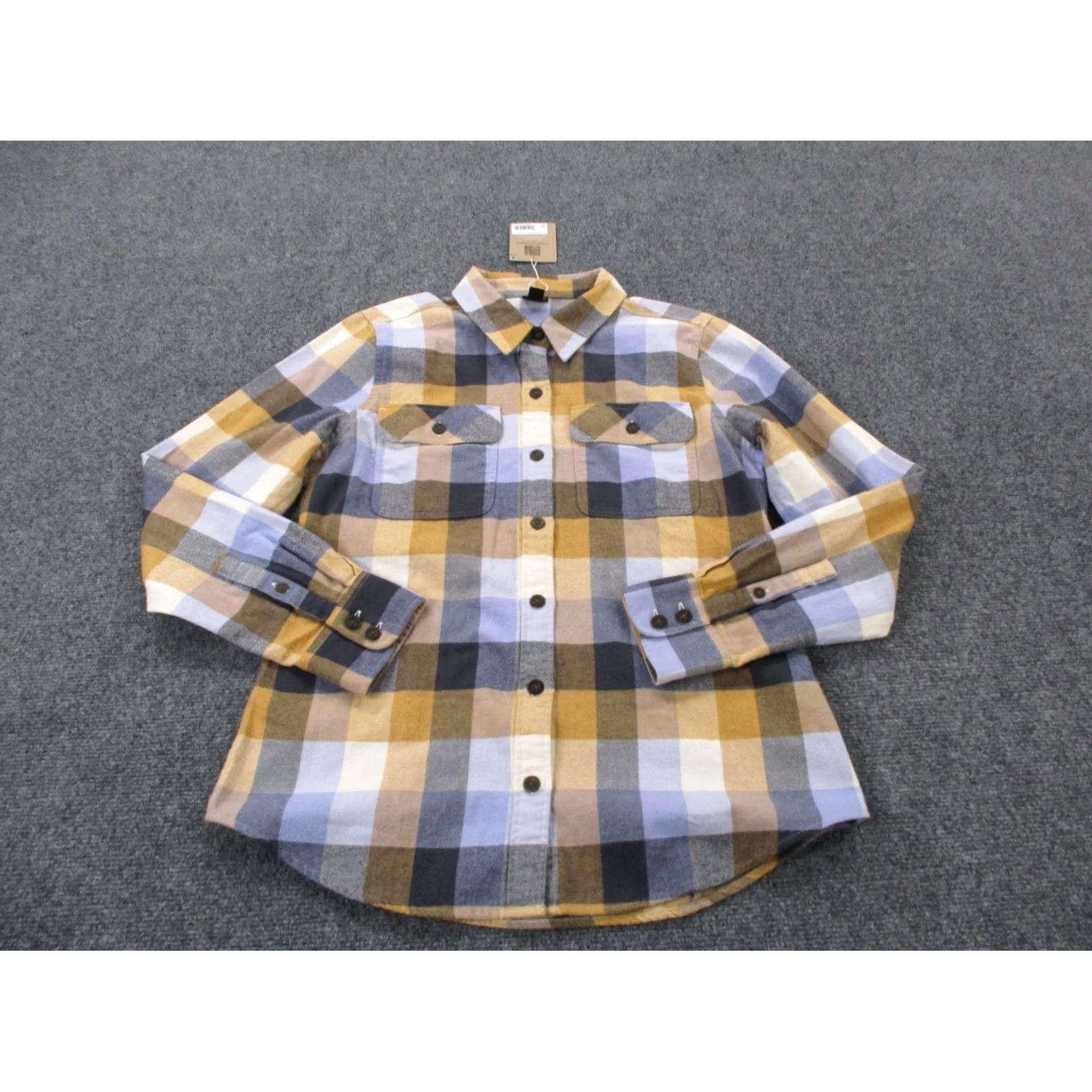 Patagonia Patagonia Shirt Womens S Plaid Organic Cotton Fjord Flannel Work Casual 42405 Size S / US 4 / IT 40 - 2 Thumbnail