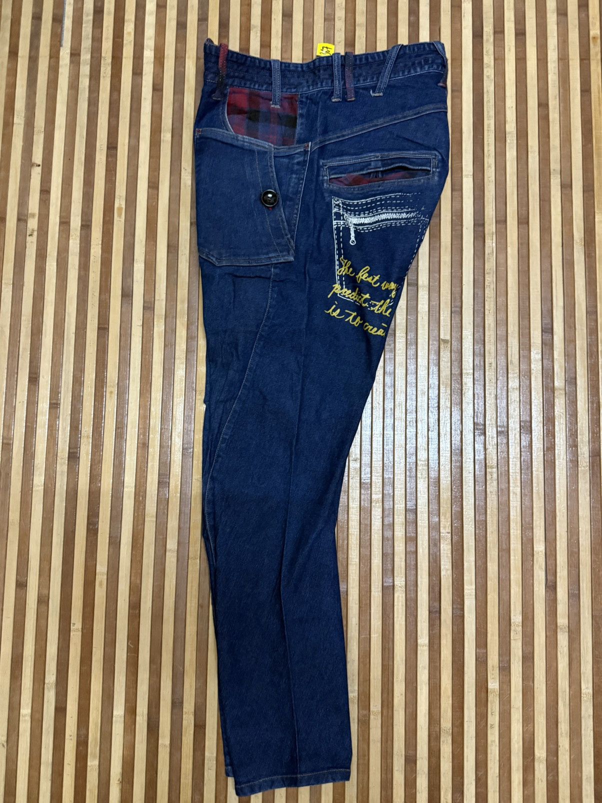 AMP AMP Manydope Denim Cargo Pants / Urban Style / Streetwear Size US 32 / EU 48 - 12 Thumbnail