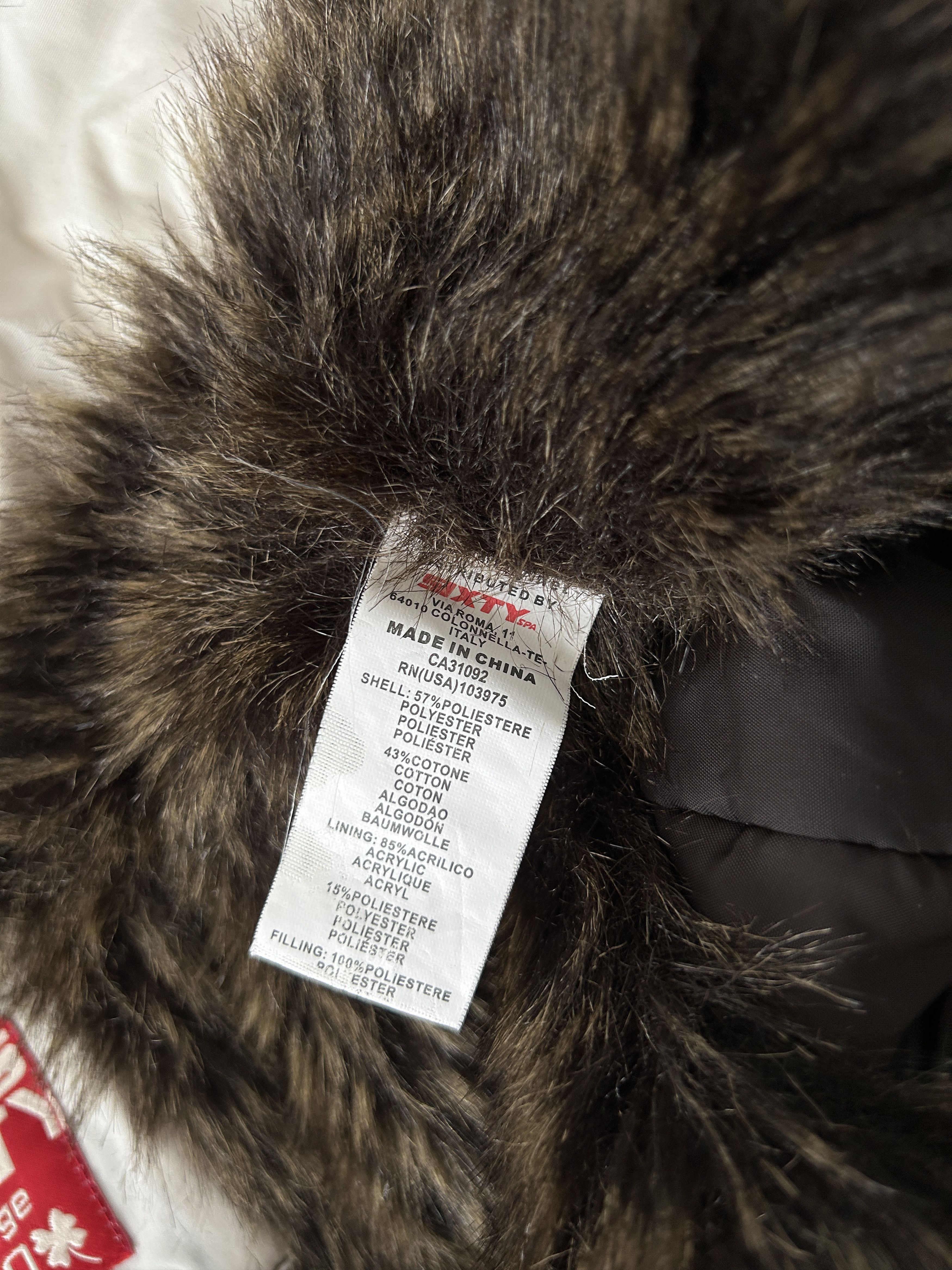 Miss Sixty Archive y2k Miss Sixty faux fur lined hooded bomber Size XL / US 12-14 / IT 48-50 - 18 Thumbnail