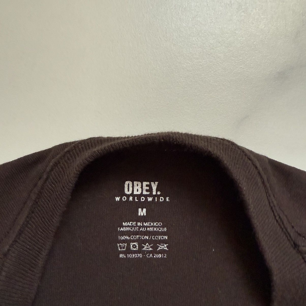 Obey × Vintage Vintage Y2K Obey Graffiti Letters T-Shirt Size US M / EU 48-50 / 2 - 5 Thumbnail