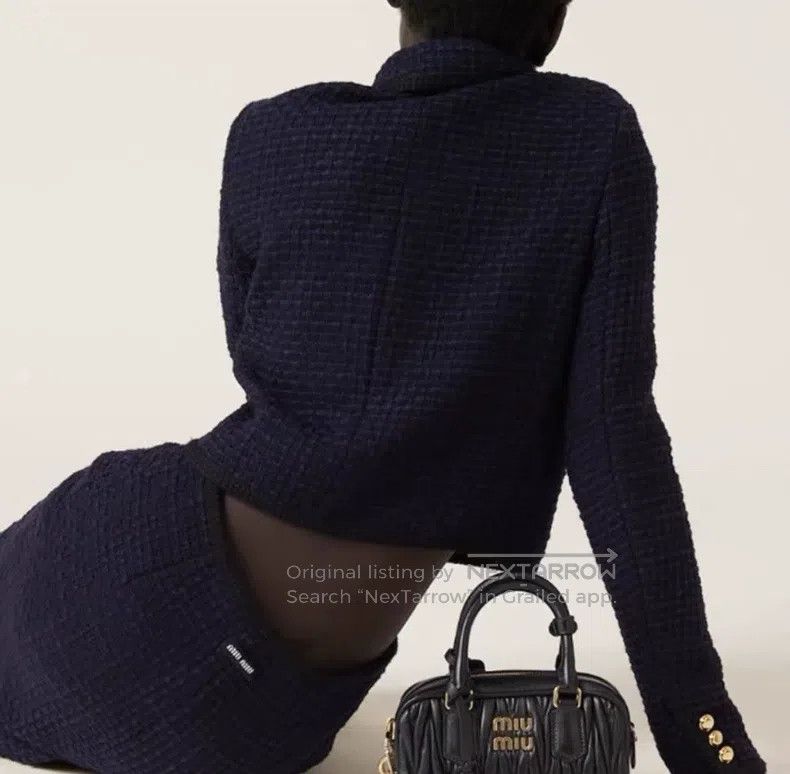 Miu Miu Miu Miu 40 Overskirt in autumn and winter Size 39" - 7 Thumbnail