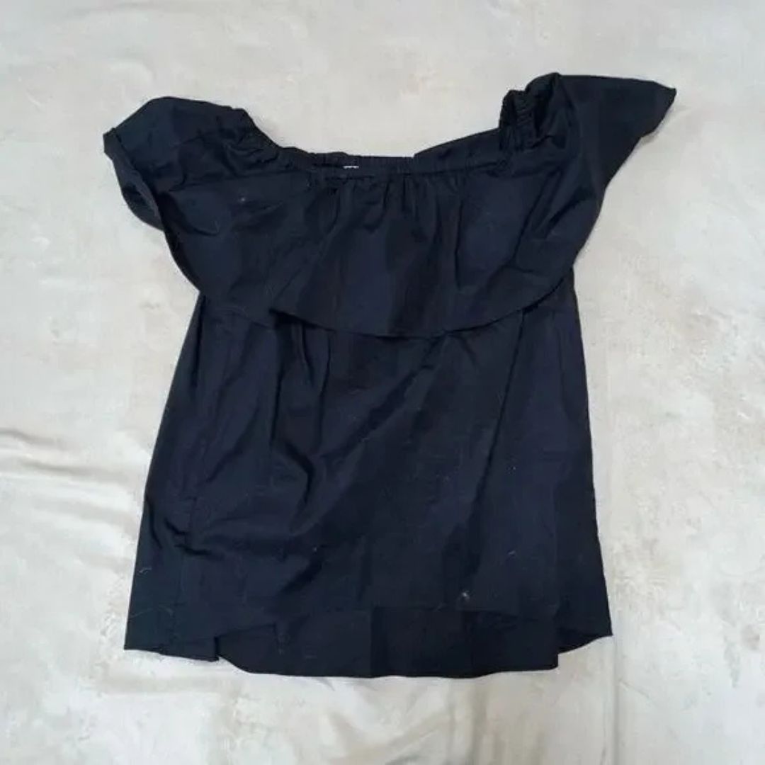 Michael Kors MICHAEL KORS Off Shoulder Black Sleeveless Top | Sz S Size S / US 4 / IT 40 - 3 Thumbnail