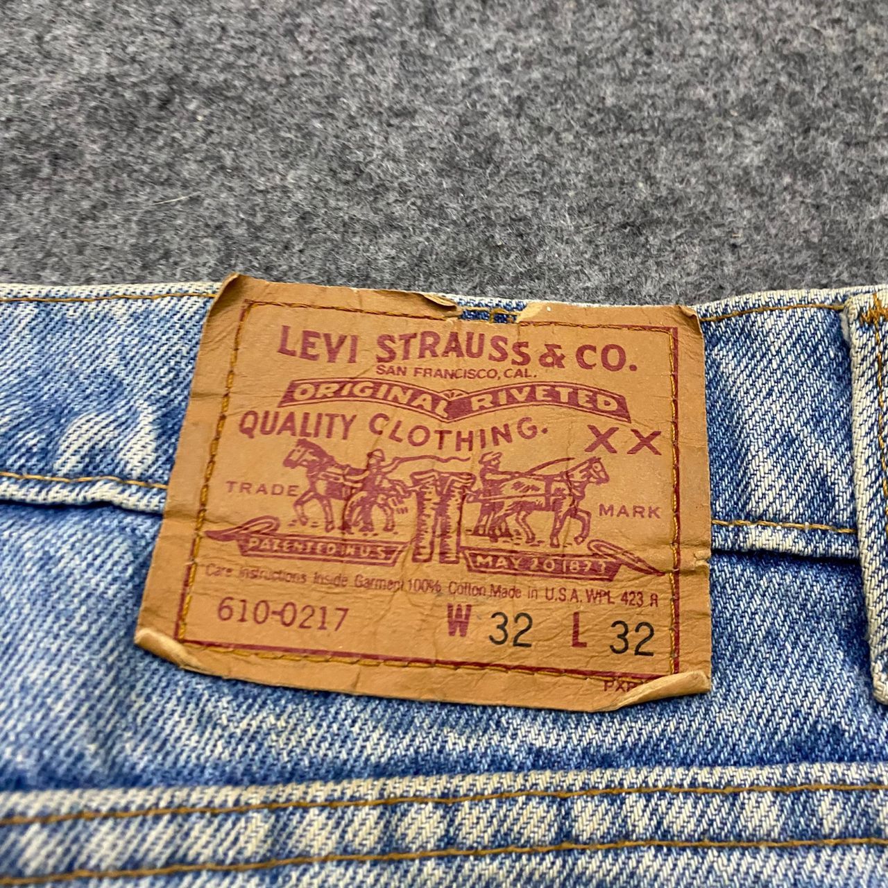 Levi's Vintage Clothing Vintage 90s Levis Distressed Denim Kurt Cobain Style Size US 32 / EU 48 - 15 Thumbnail