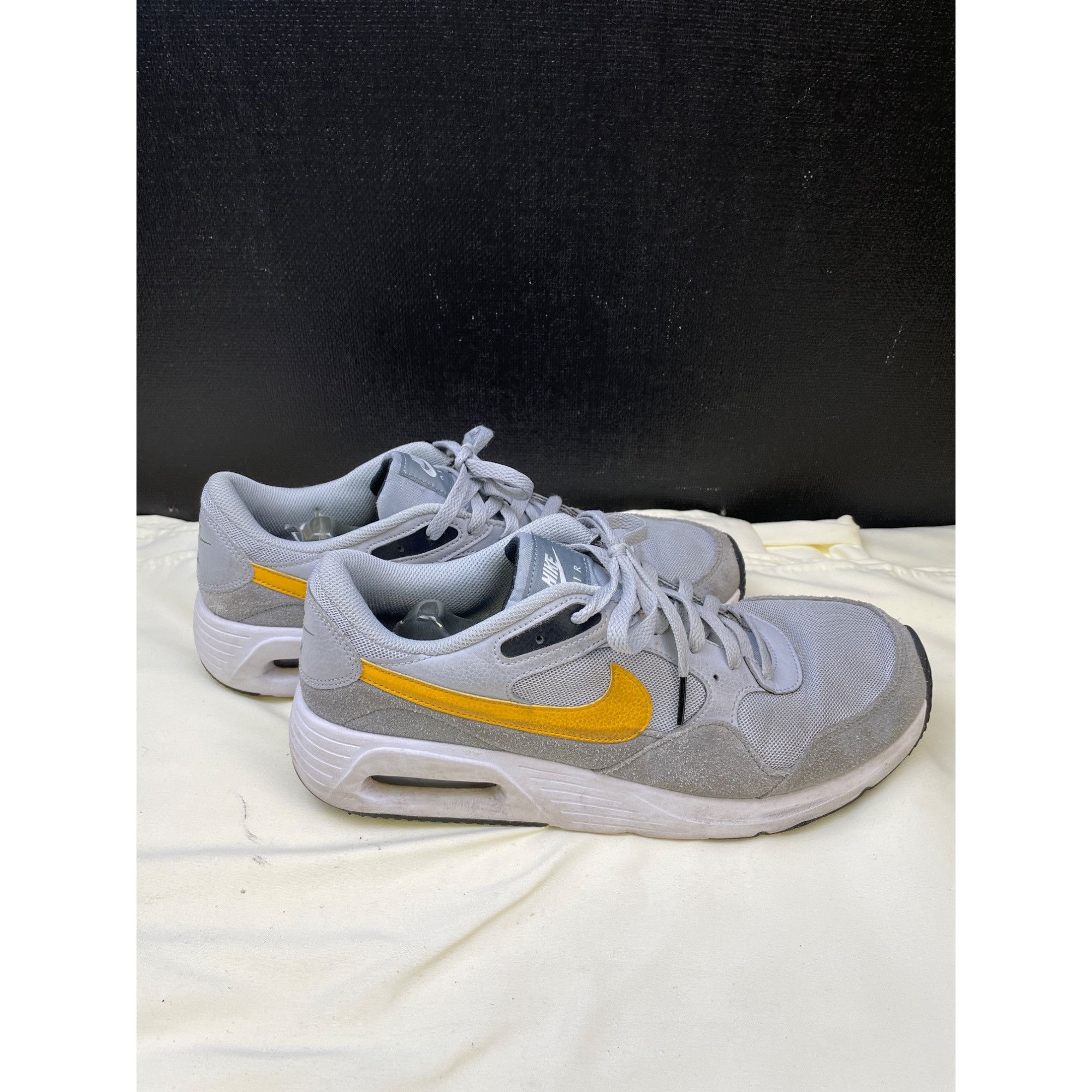 Nike Nike Air Max SC Mens Gray Yellow Sneakers Shoes Size 11 SKU Size US 11 / EU 44 - 4 Thumbnail