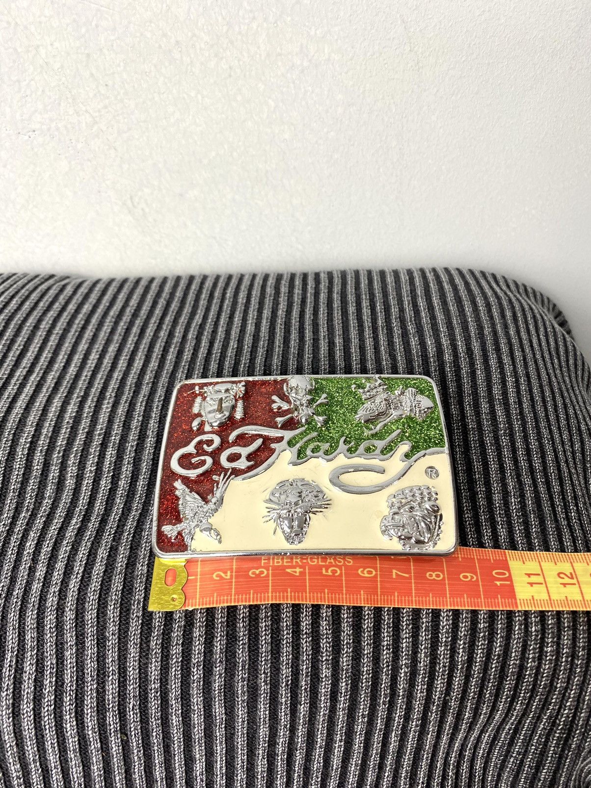 Christian Audigier Y2K Vintage Ed Hardy Belt Metal Size ONE SIZE - 7 Thumbnail