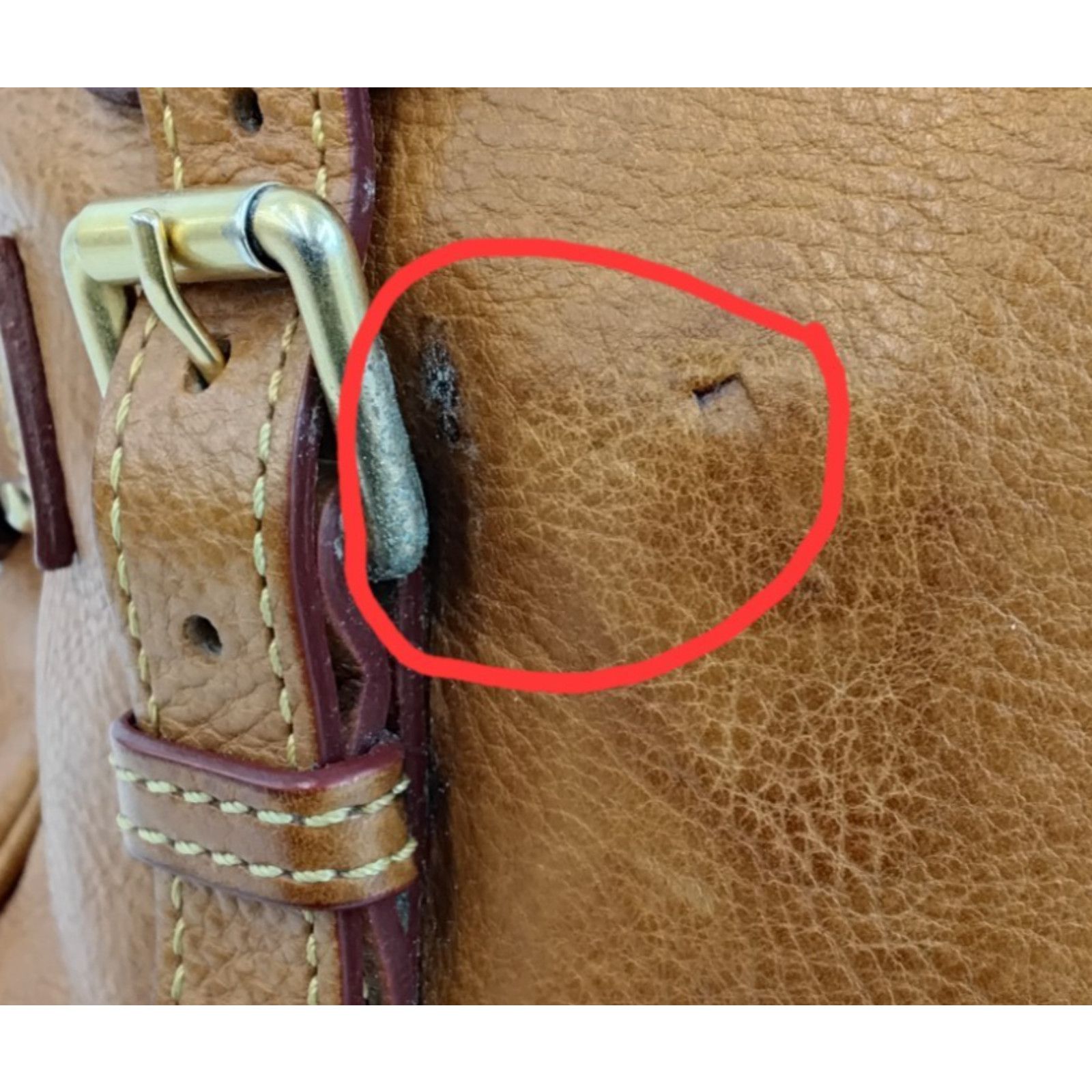 Dooney & Bourke Dooney & Bourke Italian Leather Satchel Bag Brown Purse Size ONE SIZE - 17 Thumbnail