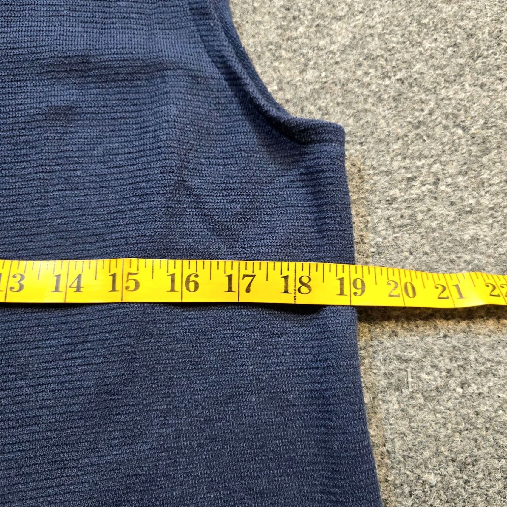 Express VINTAGE Express Tricot Vest Women Size M Blue Button Knit 90s Shirt Size M / US 6-8 / IT 42-44 - 4 Thumbnail
