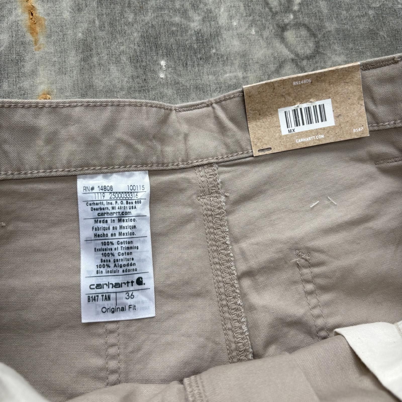 Carhartt Vintage Y2K Style New With Tags Carhartt Carpenter Shorts Size US 36 / EU 52 - 4 Thumbnail