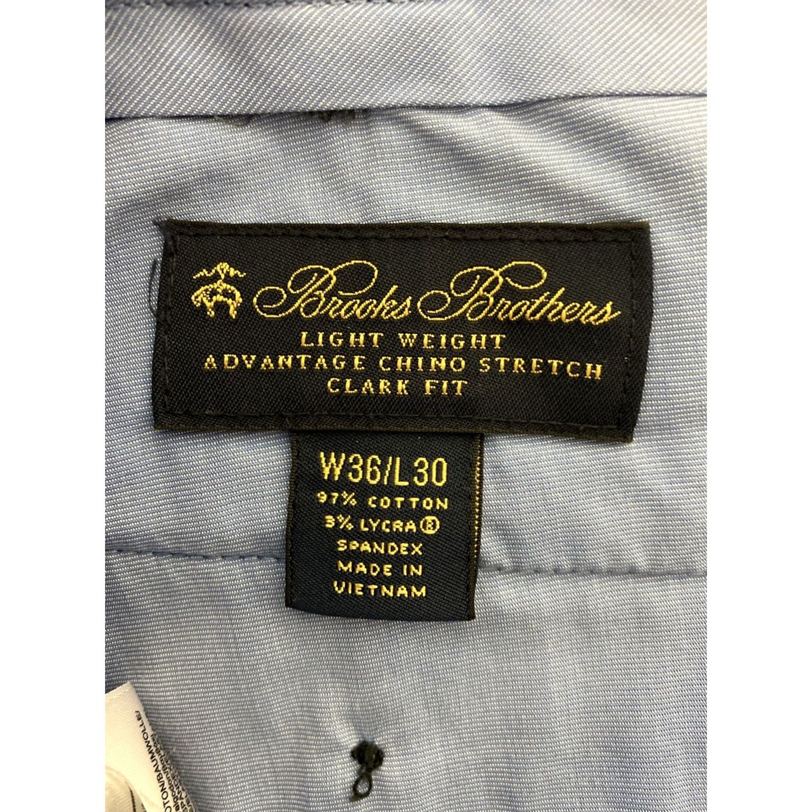 Brooks Brothers Brooks Brothers Chino Pants Men’s 36x30 Gray Straight Leg Regular Fit /0897 Size US 36 / EU 52 - 7 Thumbnail