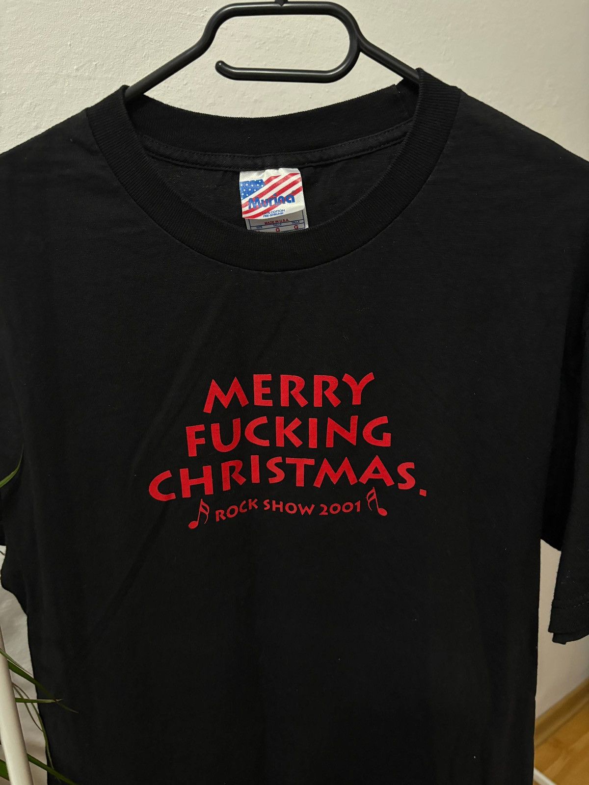 Vintage Very crazy t-shirt merry fucking christmas Size US L / EU 52-54 / 3 - 2 Thumbnail