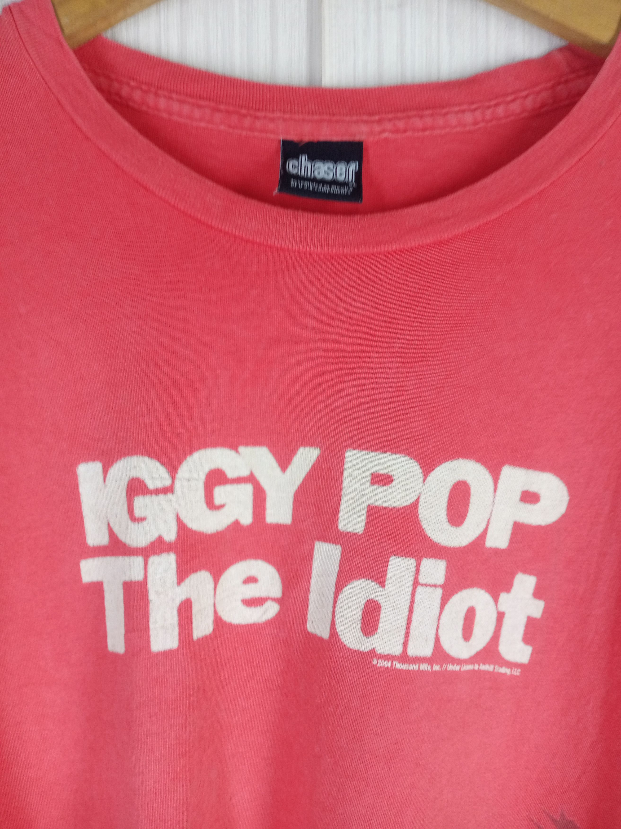 Band Tees × Iggy × Vintage Very Rare Vintage Iggy Pop The Idiot Band Tshirt Size US XL / EU 56 / 4 - 3 Thumbnail