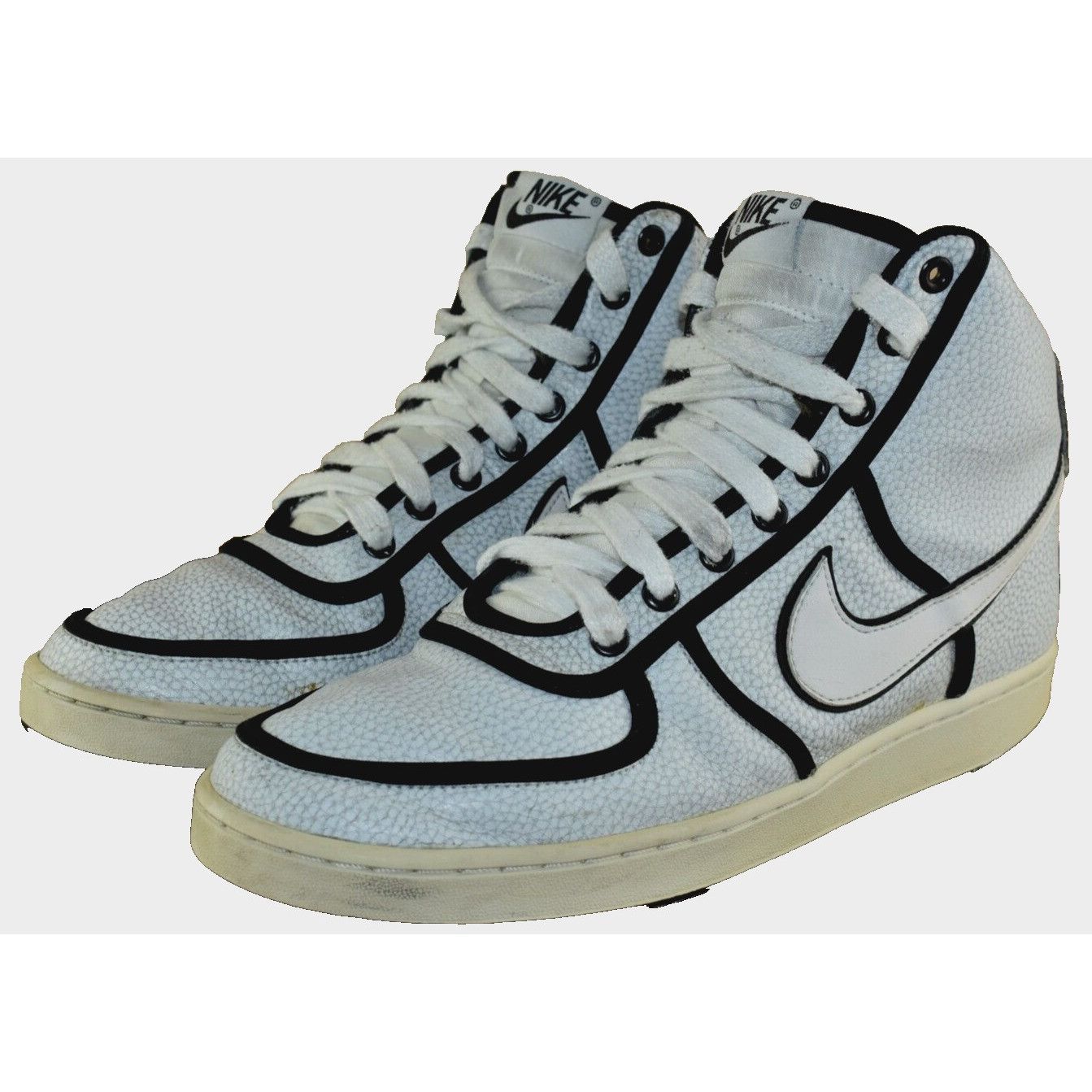 Nike Nike Vandal High Men's Shoes Size 9 White/Black Basketball S Size US 9 / EU 42 - 1 Thumbnail
