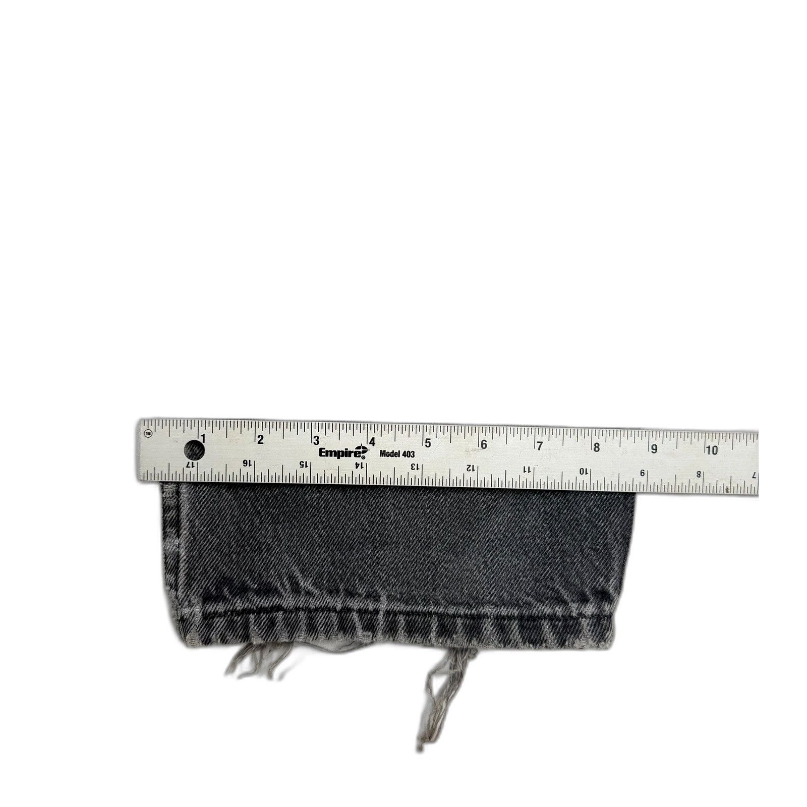 Levi's Levi’s Mens 550 Relaxed Fit Straight Black Dark Denim Jeans Size US 33 - 7 Thumbnail