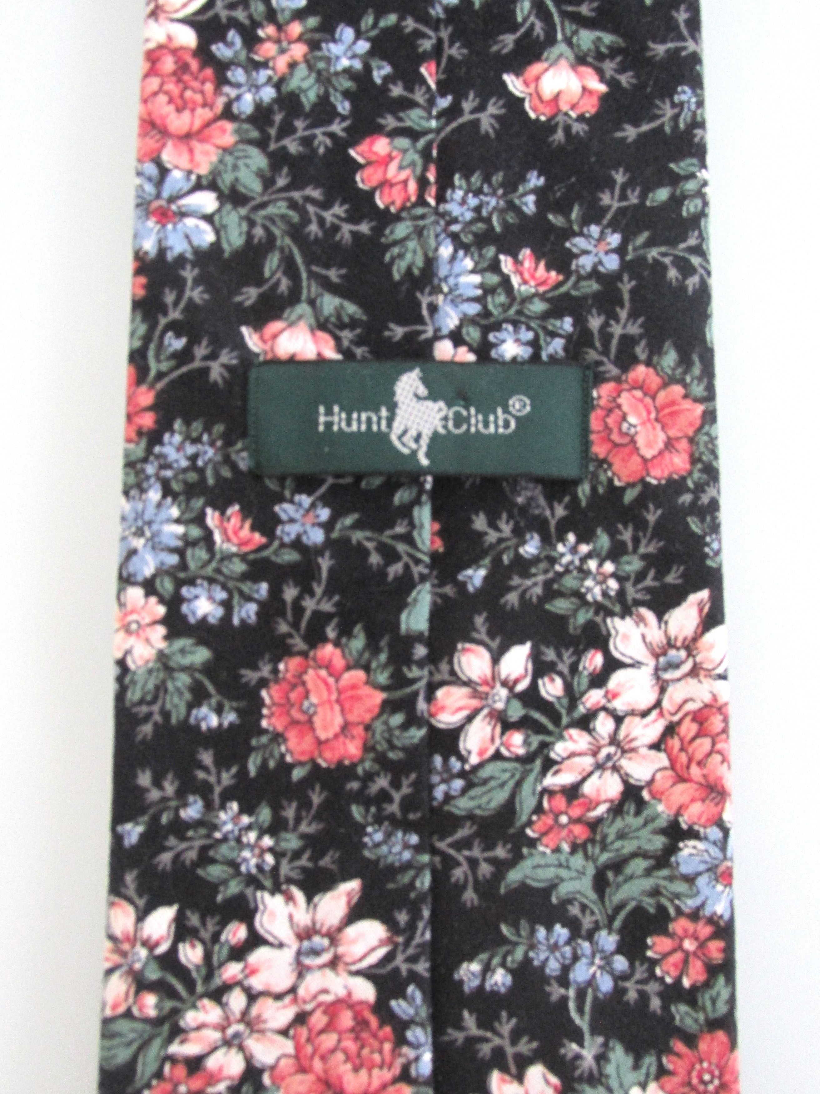 Hunt Club Hunt Club Men's Cotton Floral Tie Size ONE SIZE - 5 Thumbnail