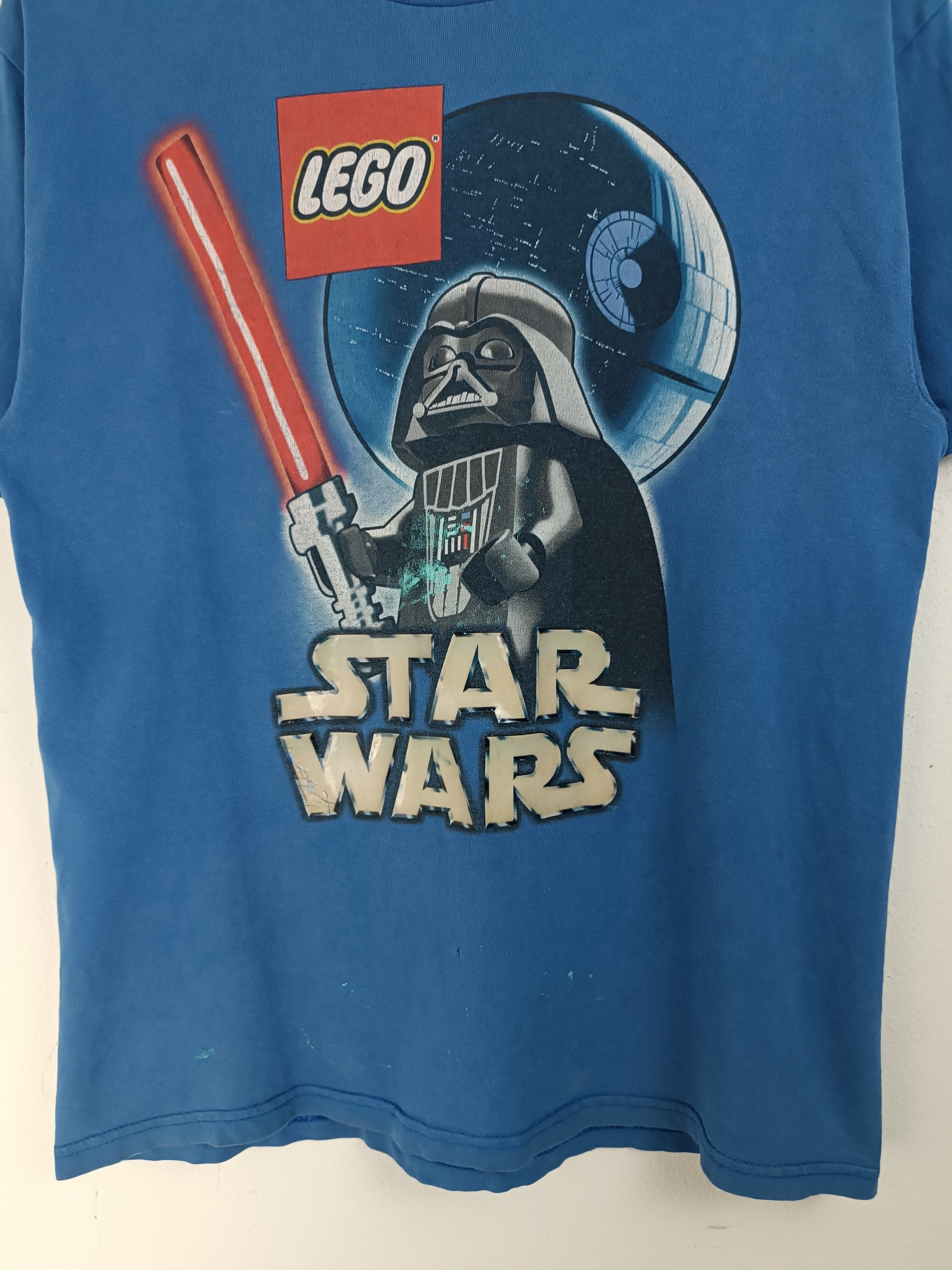 LEGO VINTAGE Y2K LEGO X STAR WARS DARTH VADER VERY RARE TEE Size US M / EU 48-50 / 2 - 10 Thumbnail