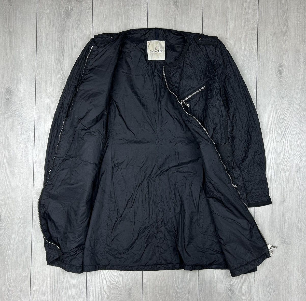Moncler Moncler YOLENE GIUBBOTTO Quilted Jacket with Belt size 5 Size L / US 10 / IT 46 - 6 Thumbnail