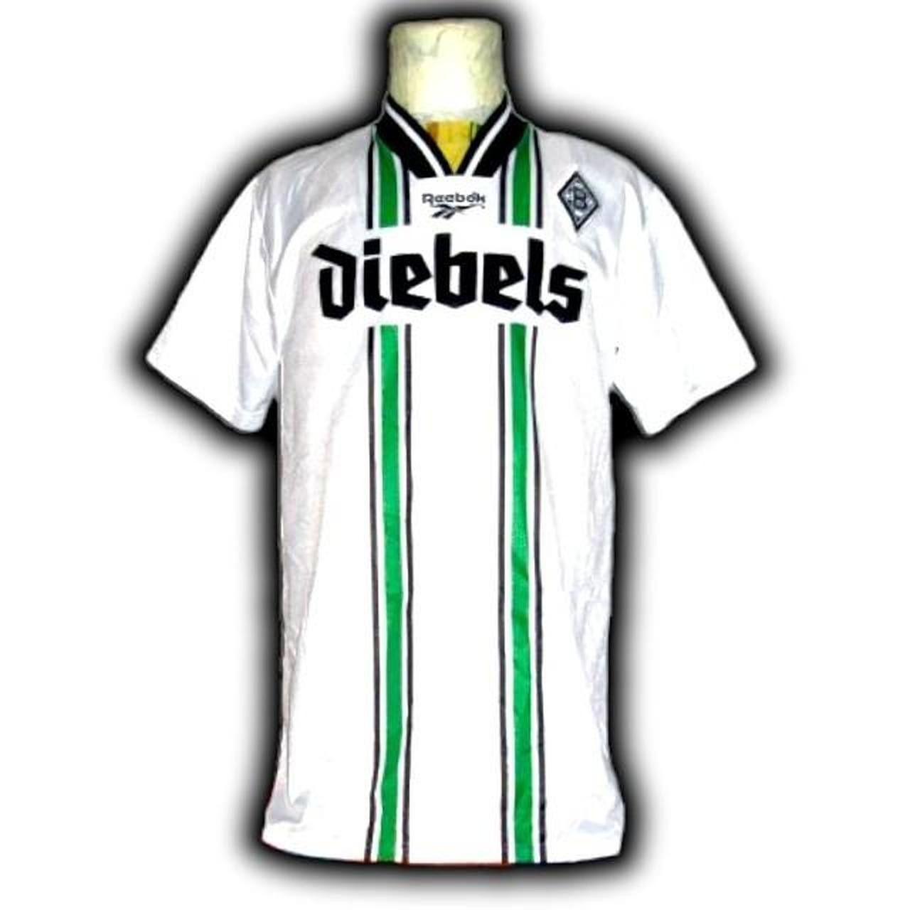 Reebok Borussia Monchengladbach Germany 1996 1997 Home Shirt Jersey Size US M / EU 48-50 / 2 - 2 Thumbnail