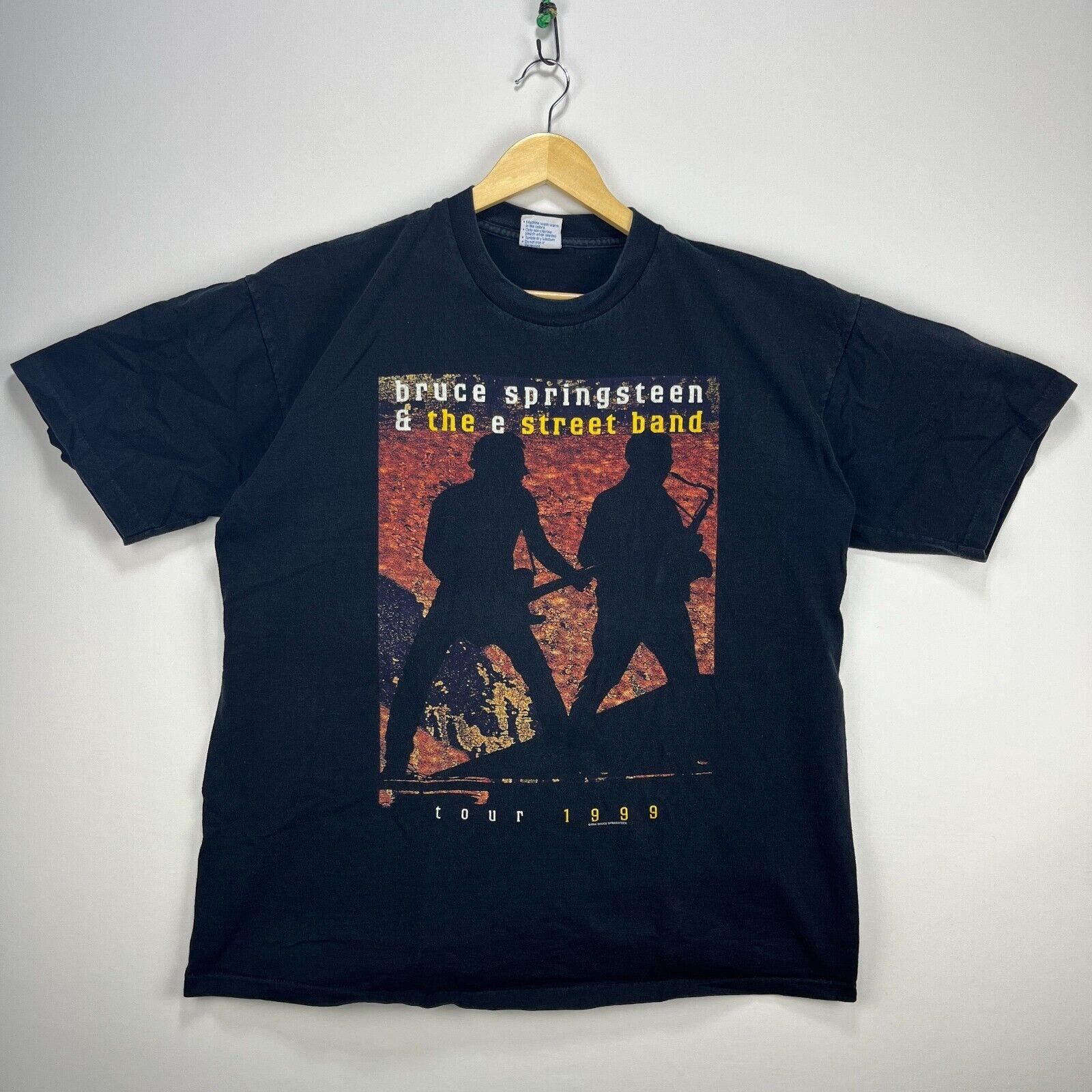image of Vintage Bruce Springsteen & The E Street Band 1999 Tour XL in Black, Men's