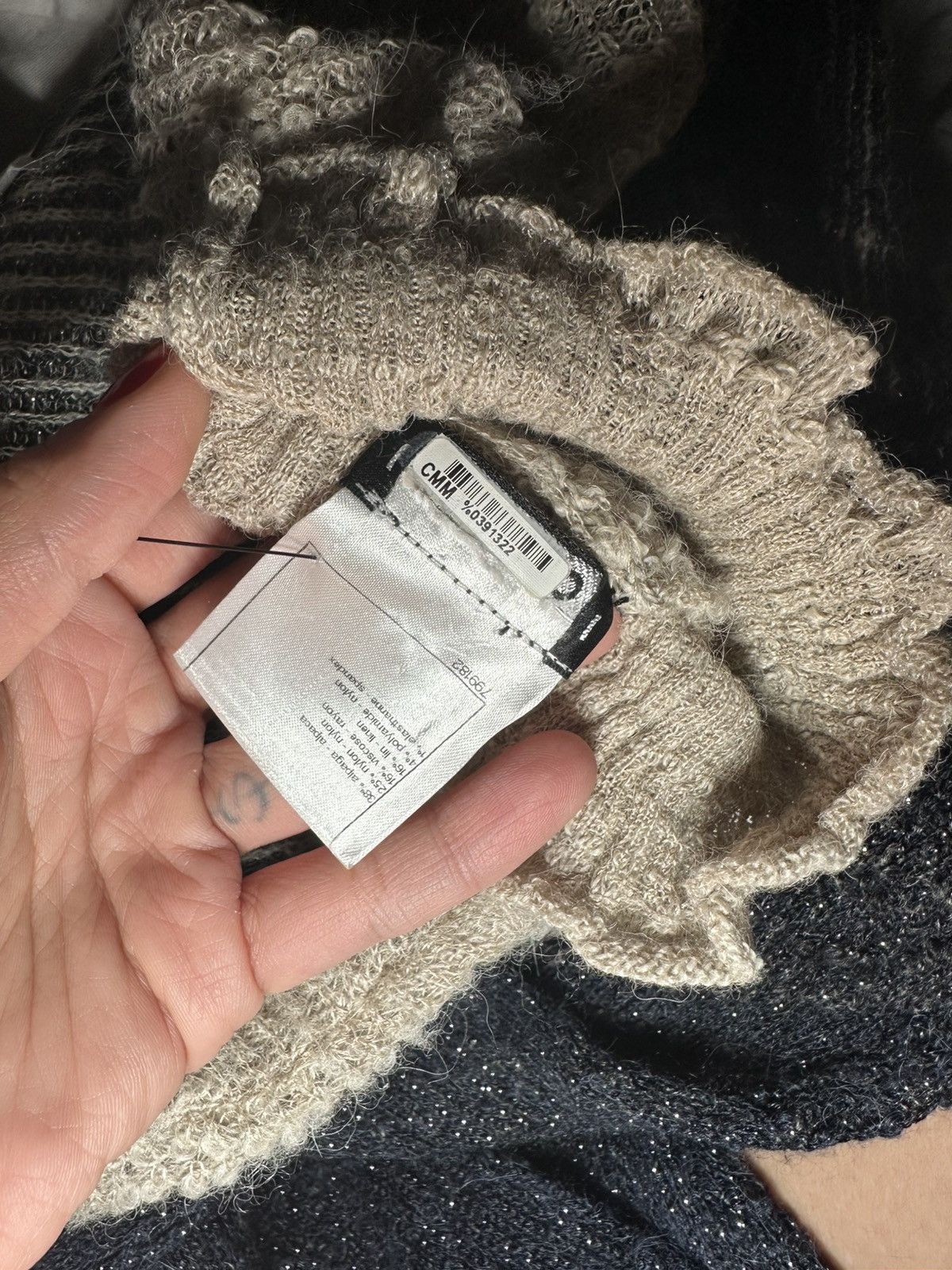 Chanel Chanel 2011 Alpaca Shimmering Metallic Ombré Turtleneck Size M / US 6-8 / IT 42-44 - 11 Thumbnail