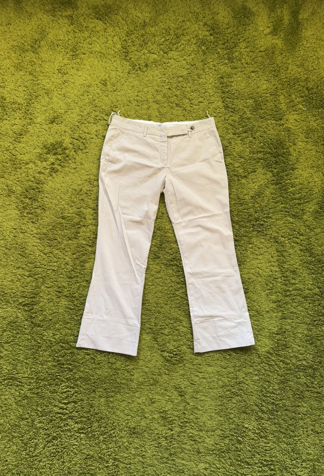 Prada Prada luxury minimalist beige pants Size 30" / US 8 / IT 44 - 1 Thumbnail