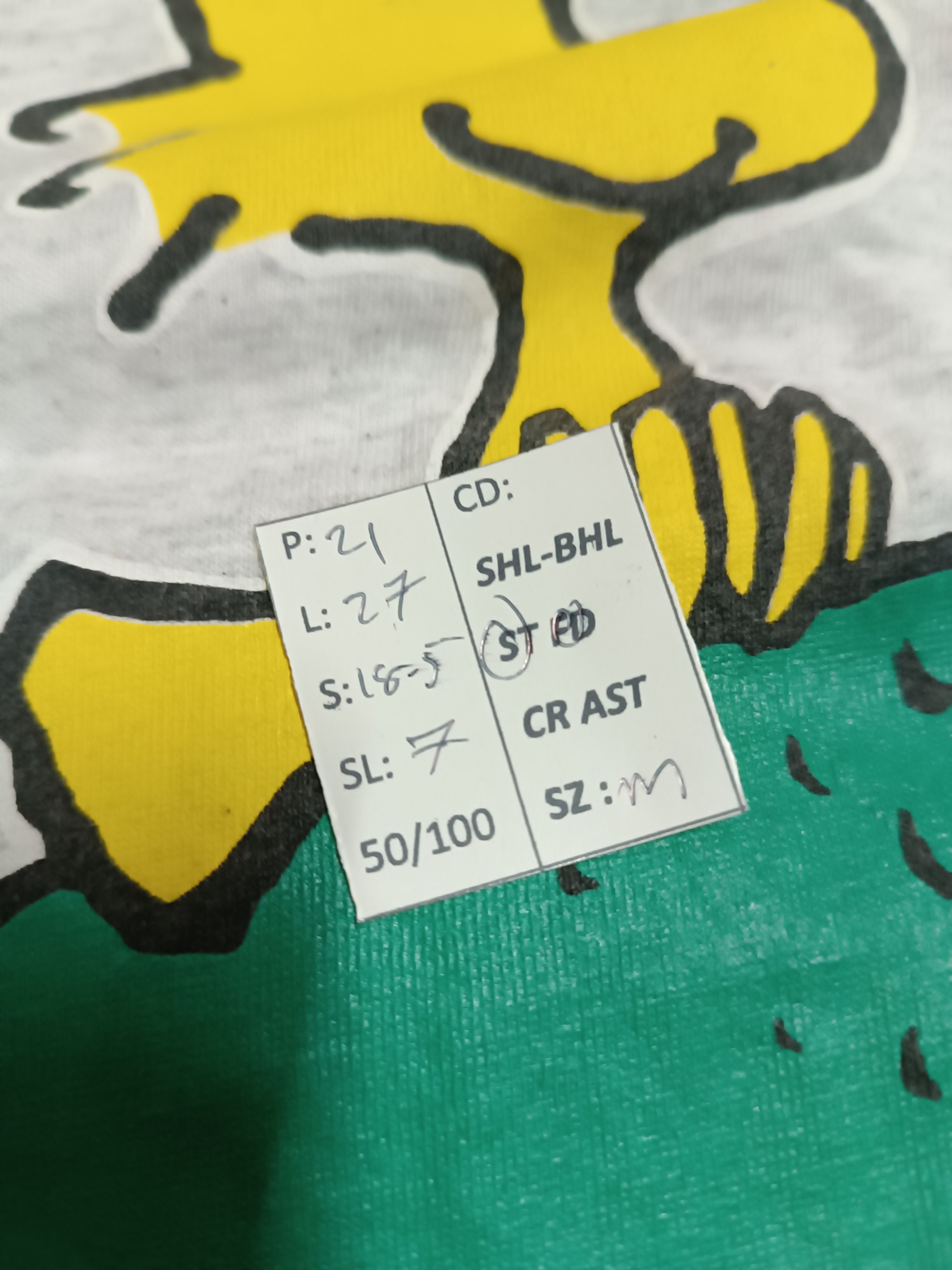 Vintage VINTAGE 90'S WOODSTOCK X PEANUTS STAINED TEE VERY RARE Size US M / EU 48-50 / 2 - 21 Thumbnail