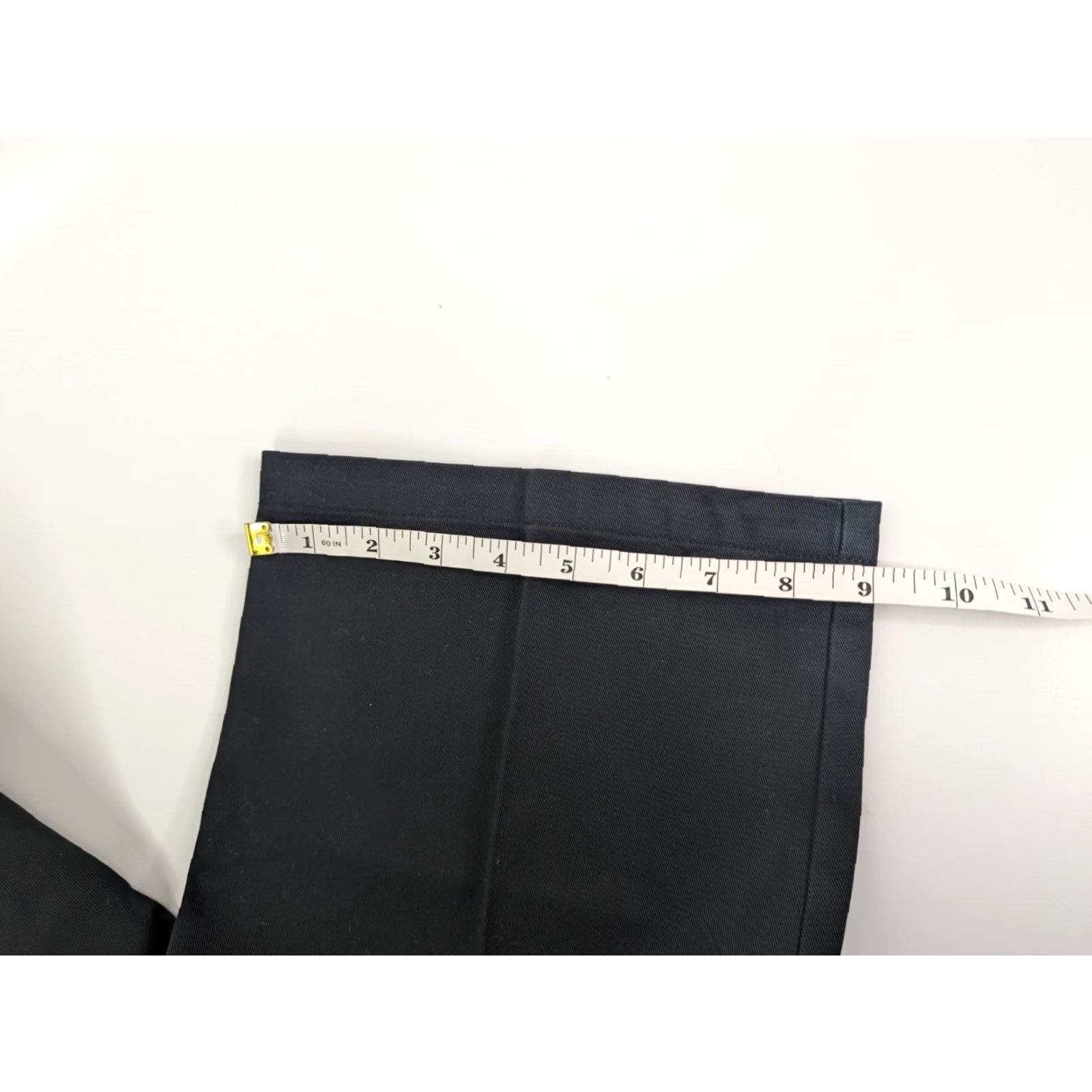 Eddie Bauer Eddie Bauer Flat Front Twill Pants Black Cotton Women's 14 Flat Front Khakis Chinos 30 1/4" Inseam Size 36" / US 14 / IT 50 - 7 Thumbnail