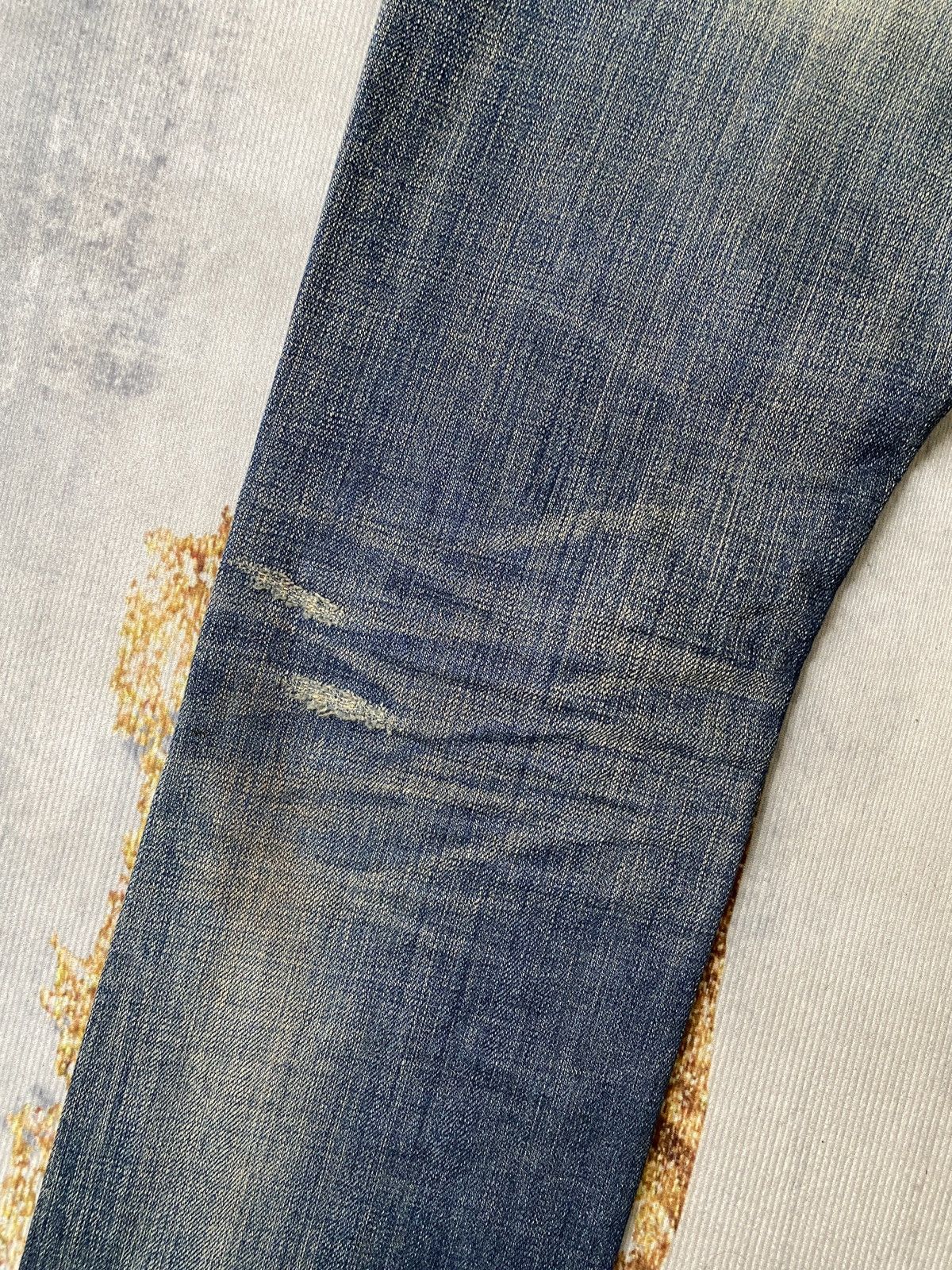 JACKROSE Jack Rose Japan Blue Faded Rusty Claw Marks Denim Size US 32 / EU 48 - 15 Thumbnail