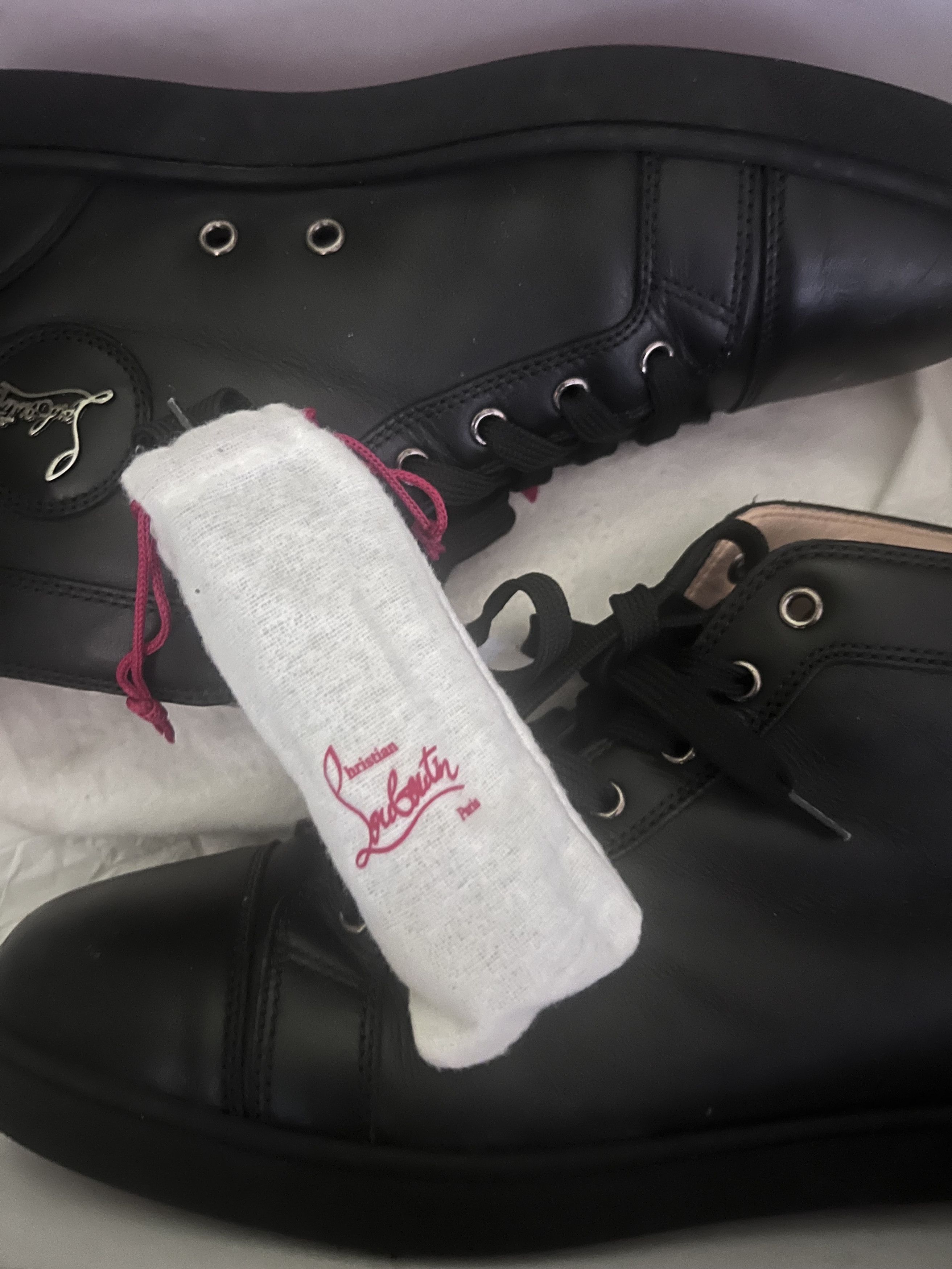 Christian Louboutin Christian Louboutin "Red Bottoms" Louis Flat Calf Size US 9.5 / EU 42-43 - 8 Thumbnail