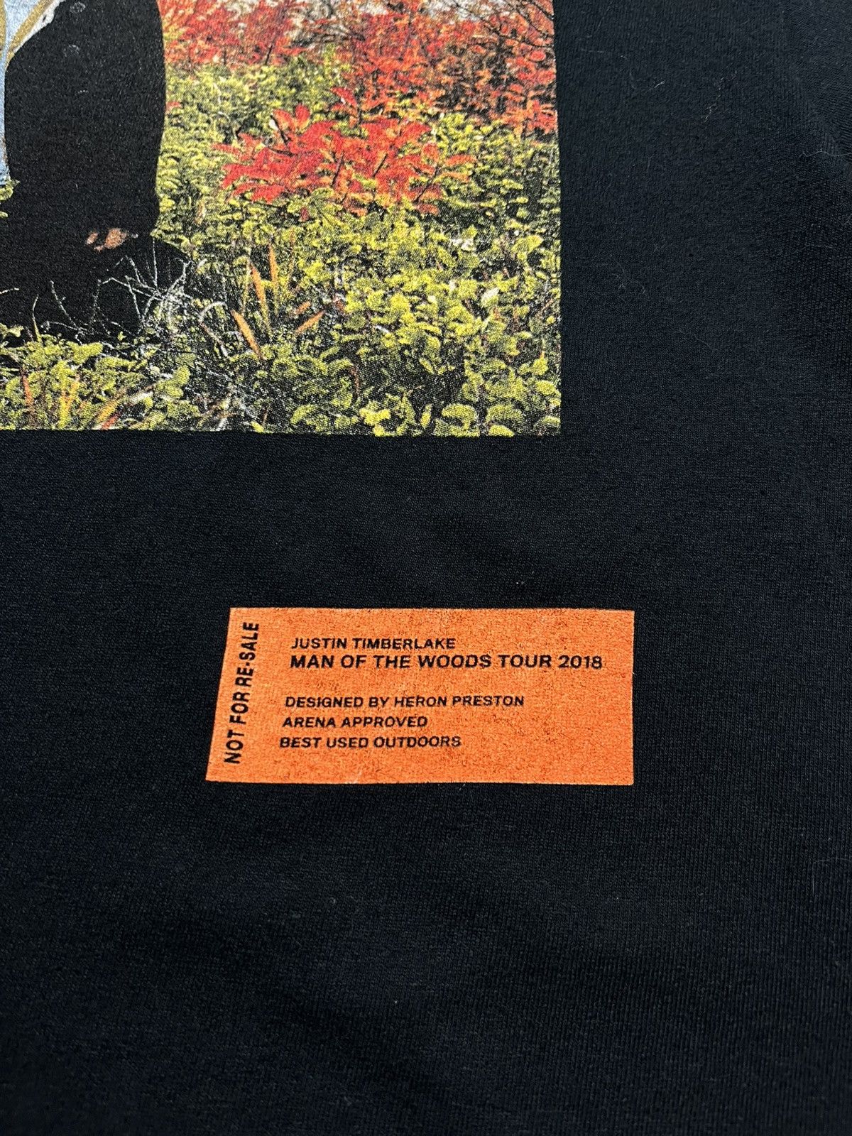 Heron Preston Justin Timberlake x Heron Preston 2018 Tour Man of the World Size US L / EU 52-54 / 3 - 5 Thumbnail