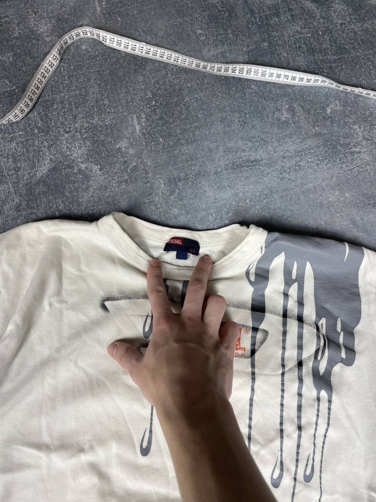Diesel Crazy Vintage Diesel tee / Diesel streetwear shirt Size US S / EU 44-46 / 1 - 4 Thumbnail
