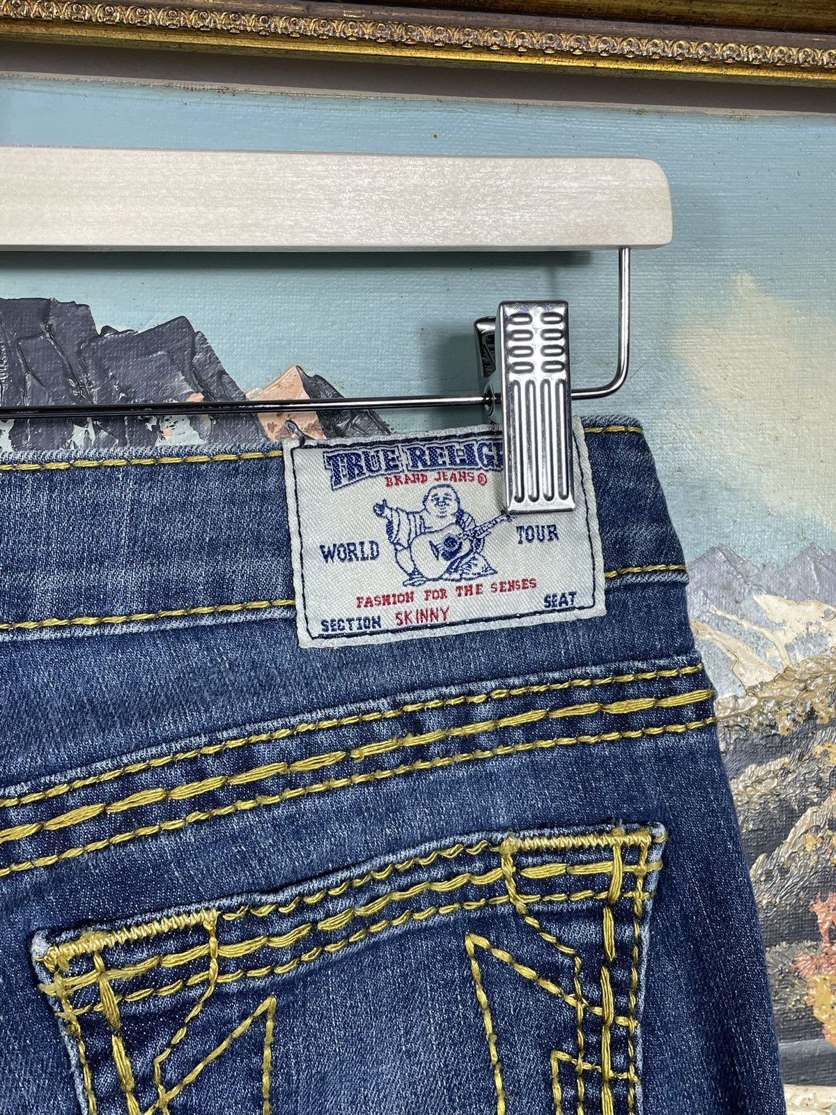 True Religion × Vintage True Religion Vintage Y2k Denim Jeans Trousers Pants Swag Size 25" / US 0 / IT 36 - 9 Thumbnail