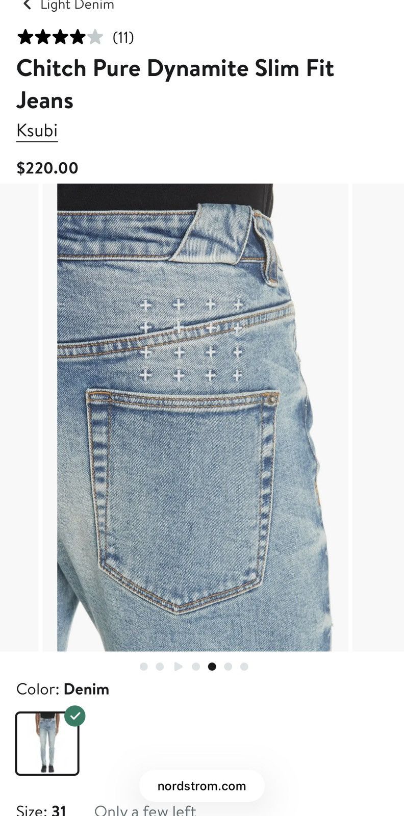 Ksubi Chitch Pure dynamite KSUBI jeans Size US 32 / EU 48 - 4 Thumbnail