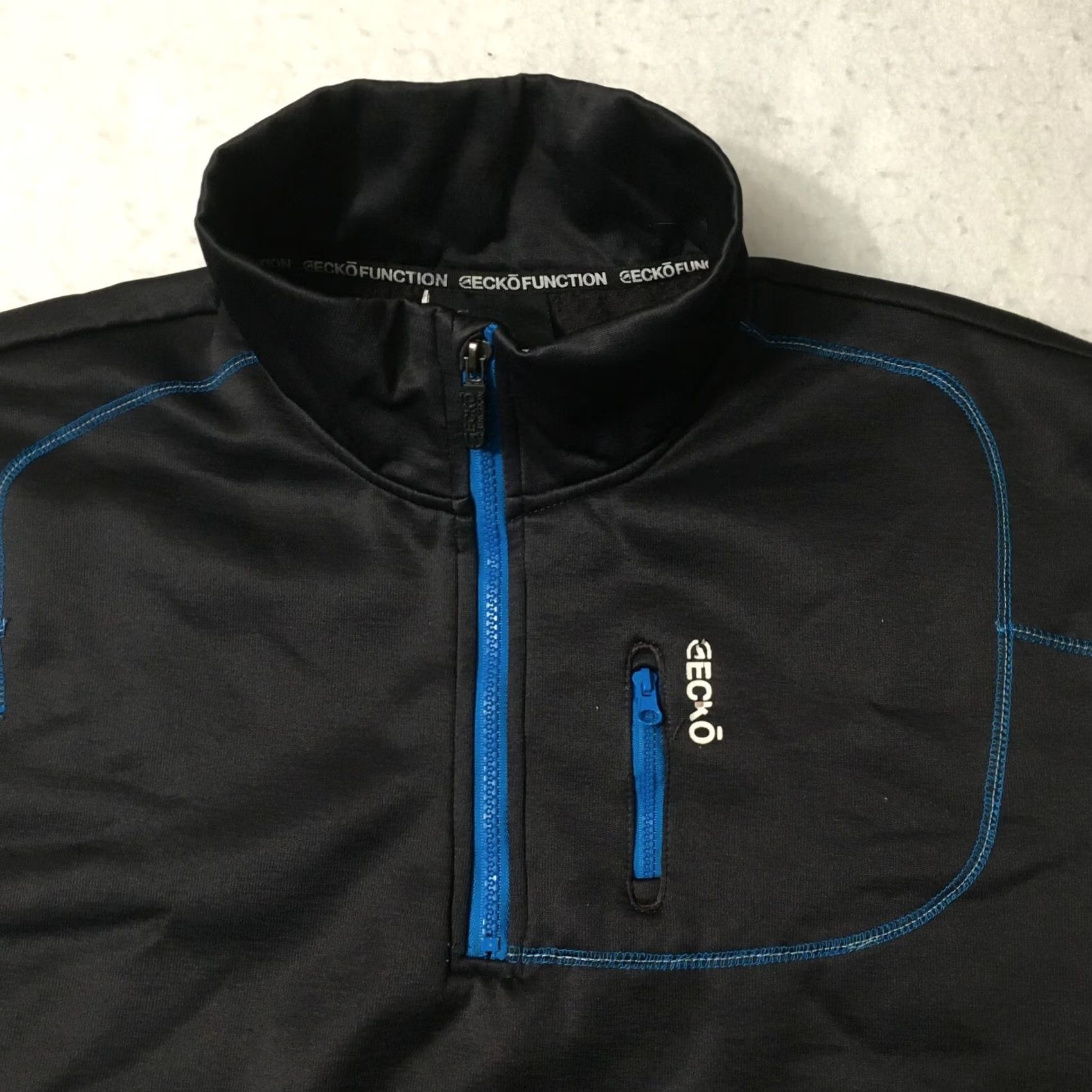 Vintage Ecko Function Jacket Mens Lined Windbreaker Navy Blue Zip Up Size US L / EU 52-54 / 3 - 3 Thumbnail