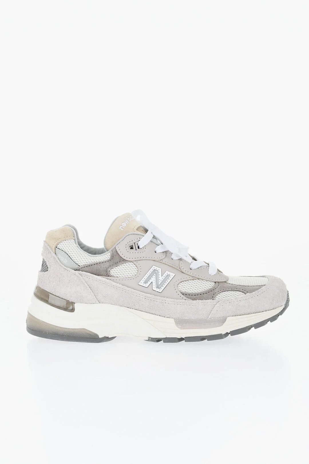 New Balance og1mm0326 Suede Lace-Up Sneakers in Beige Size US 7 / EU 40 - 1 Thumbnail